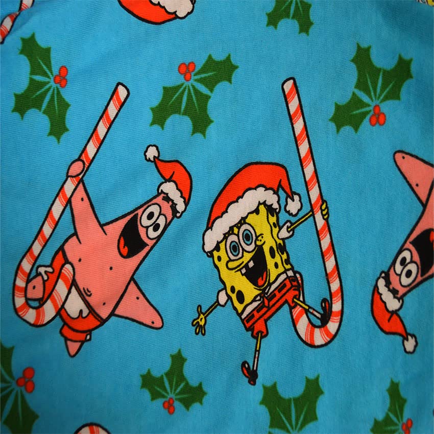 SpongeBob & Patrick Christmas Boxer Shorts for Men - Fun Holiday Underwear for Gifts & Festive Comfort