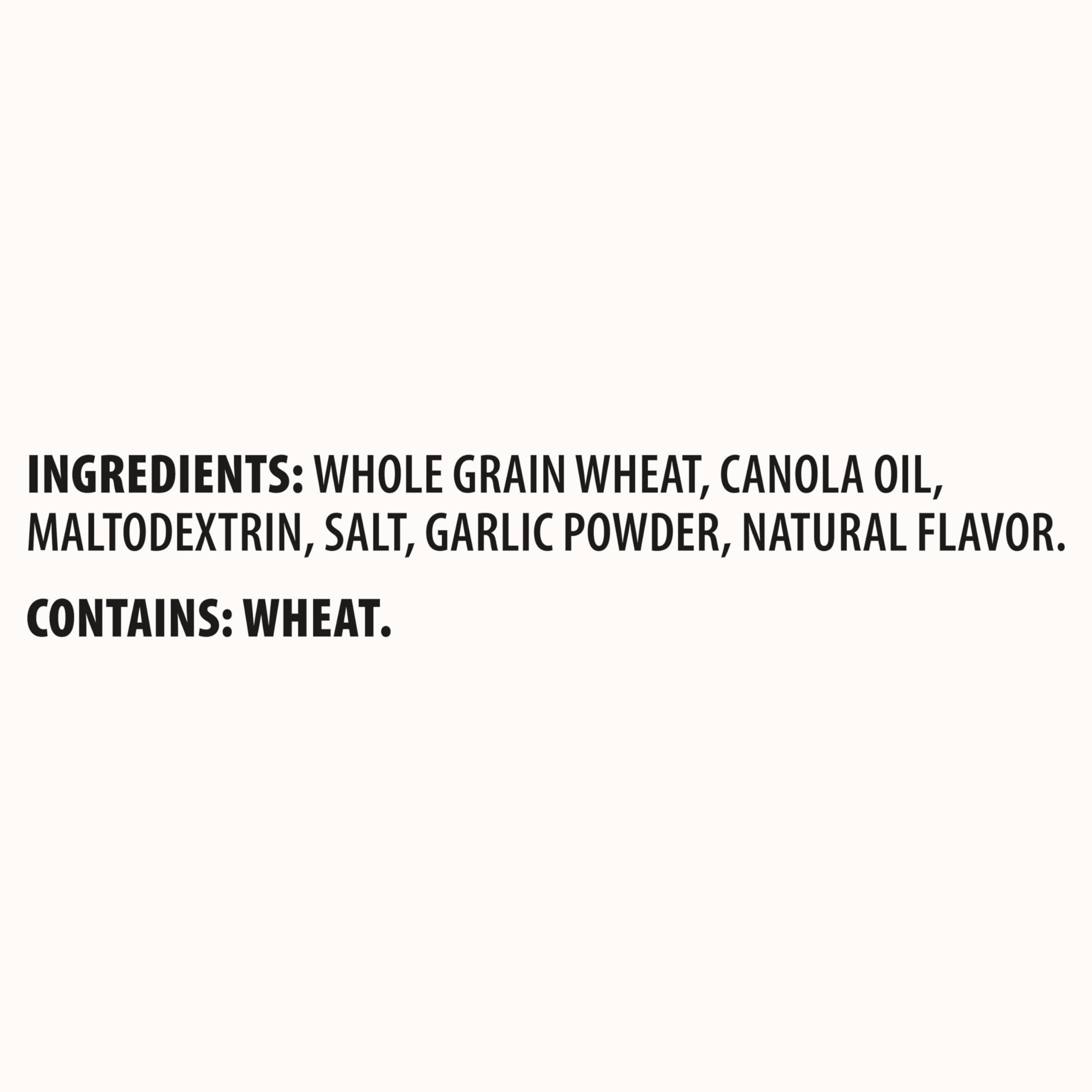 Triscuit Roasted Garlic Whole Grain Wheat Crackers - Healthy Lunch Snacks, Bulk Family Size (6-12.5 oz) | Perfect for Office, School & Picnic Snacking