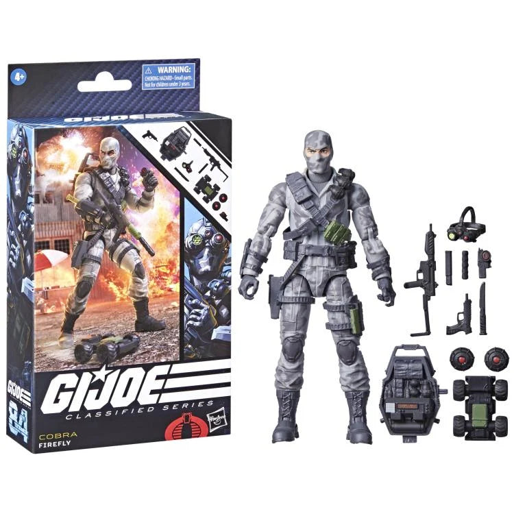 G.I. Joe Classified Series Firefly Action Figure - 6-Inch Collectible Military Toy for Display & Play - Perfect for Fans, Collectors & Diorama Scenes