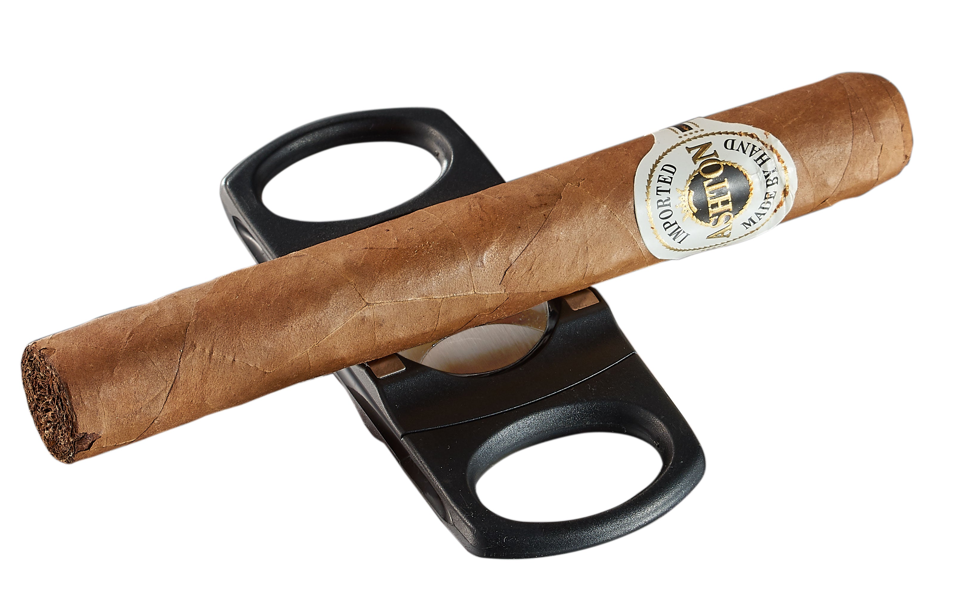 Premium Stanford Plastic Cigar Cutter with Built-in Cigar Rest - Perfect for Smoking Lounge, Outdoor Gatherings & Personal Use