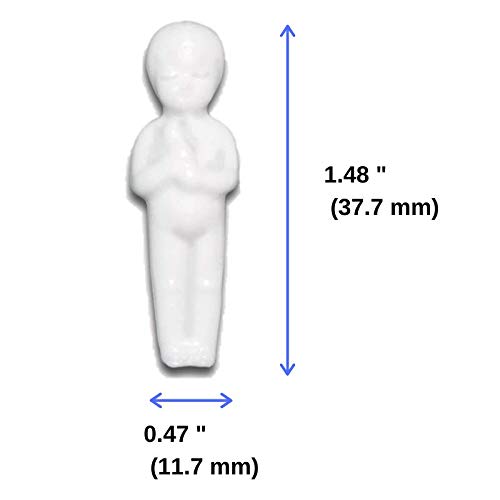 1000-Piece Heat-Resistant Plastic Baby Figurines for King Cake, Mardi Gras, Rosca de Reyes & Baby Shower Decorations - Perfect for Baking, Party Games & Festive Celebrations