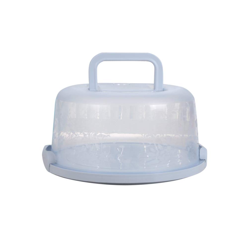 UPKOCH Clear Plastic Cake Container with Handle - Airtight Refrigerator Storage Box for Cakes, Fruits, Meat & Vegetables | Perfect for Bakery, Party Desserts & Food Prep