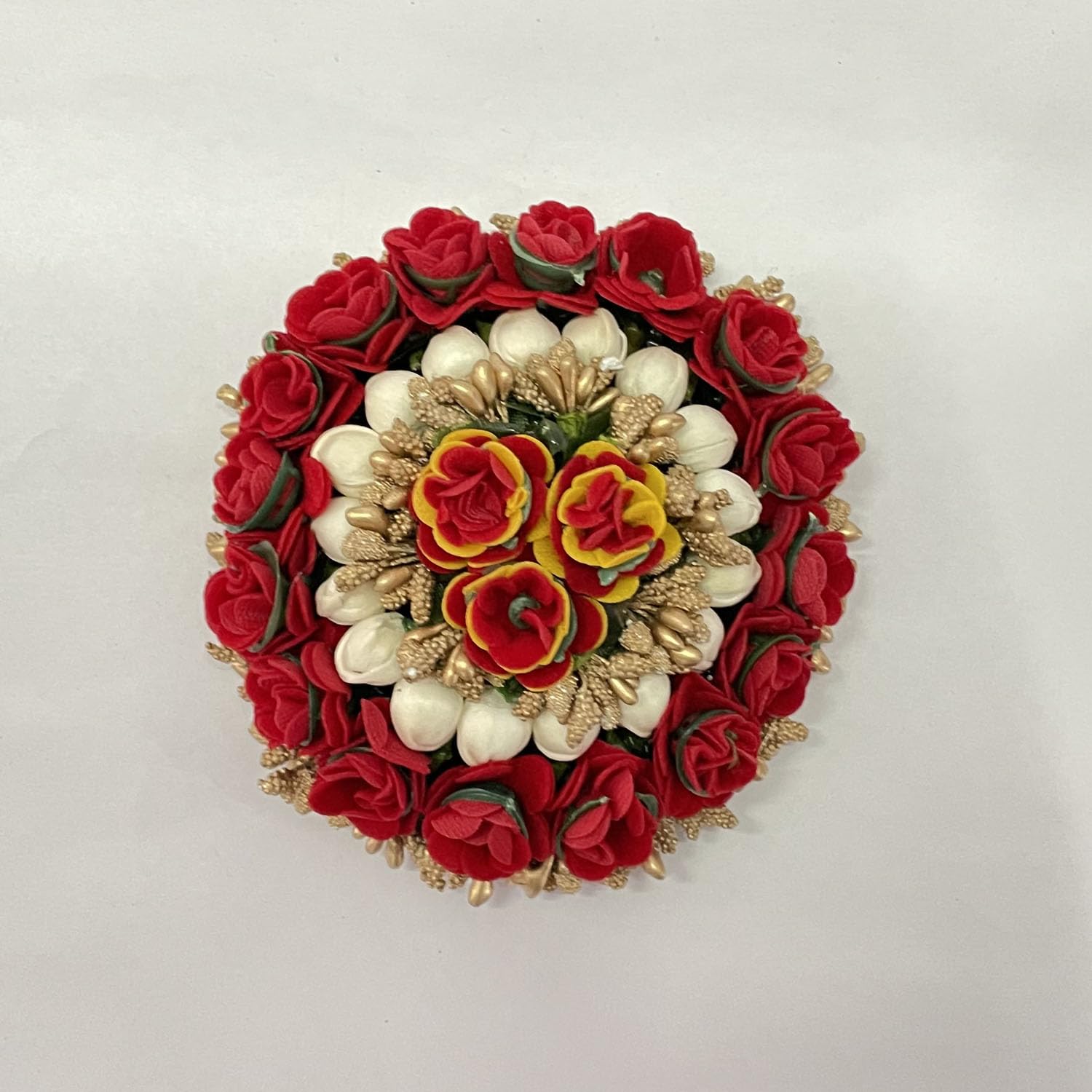 Maahal Bridal Bun Juda Gajra Maker - Floral Hair Accessories for Women & Girls | Perfect for Weddings, Parties & Traditional Events