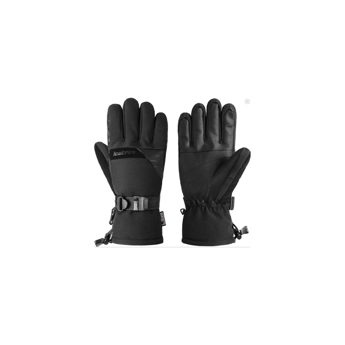 Icetrax Unisex Winter Gloves - Touchscreen Compatible, Windproof & Waterproof for Skiing, Snowboarding & Outdoor Activities