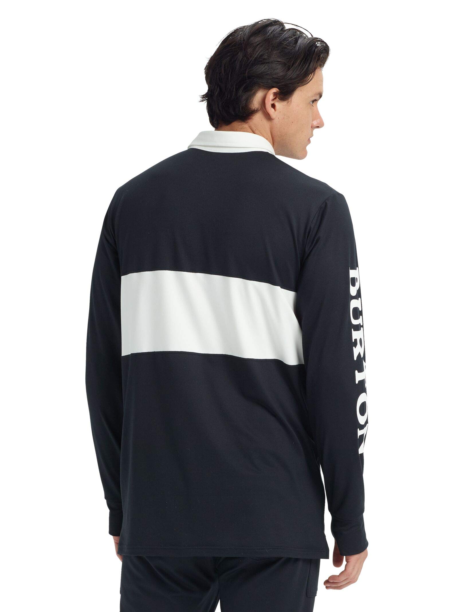 Burton Men's Midweight Rugby Shirt - Comfortable & Durable Cotton Blend for Casual Wear, Sports & Outdoor Activities