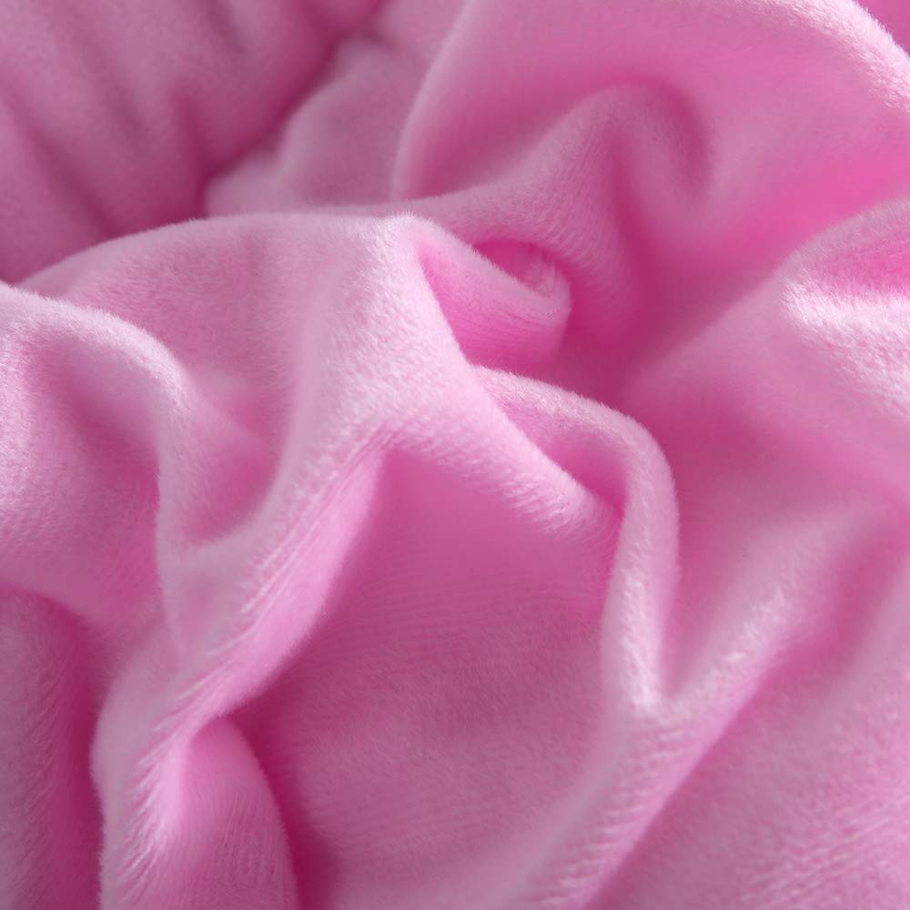 Wajade Faux Fur Plush Rainbow Comforter Set - 3PC Full/Queen Size Soft Microfiber Bedding | Fluffy Fuzzy Shaggy Warm Quilt for Cozy Bedroom Decor | Perfect for Winter, Guest Room & Kids Room