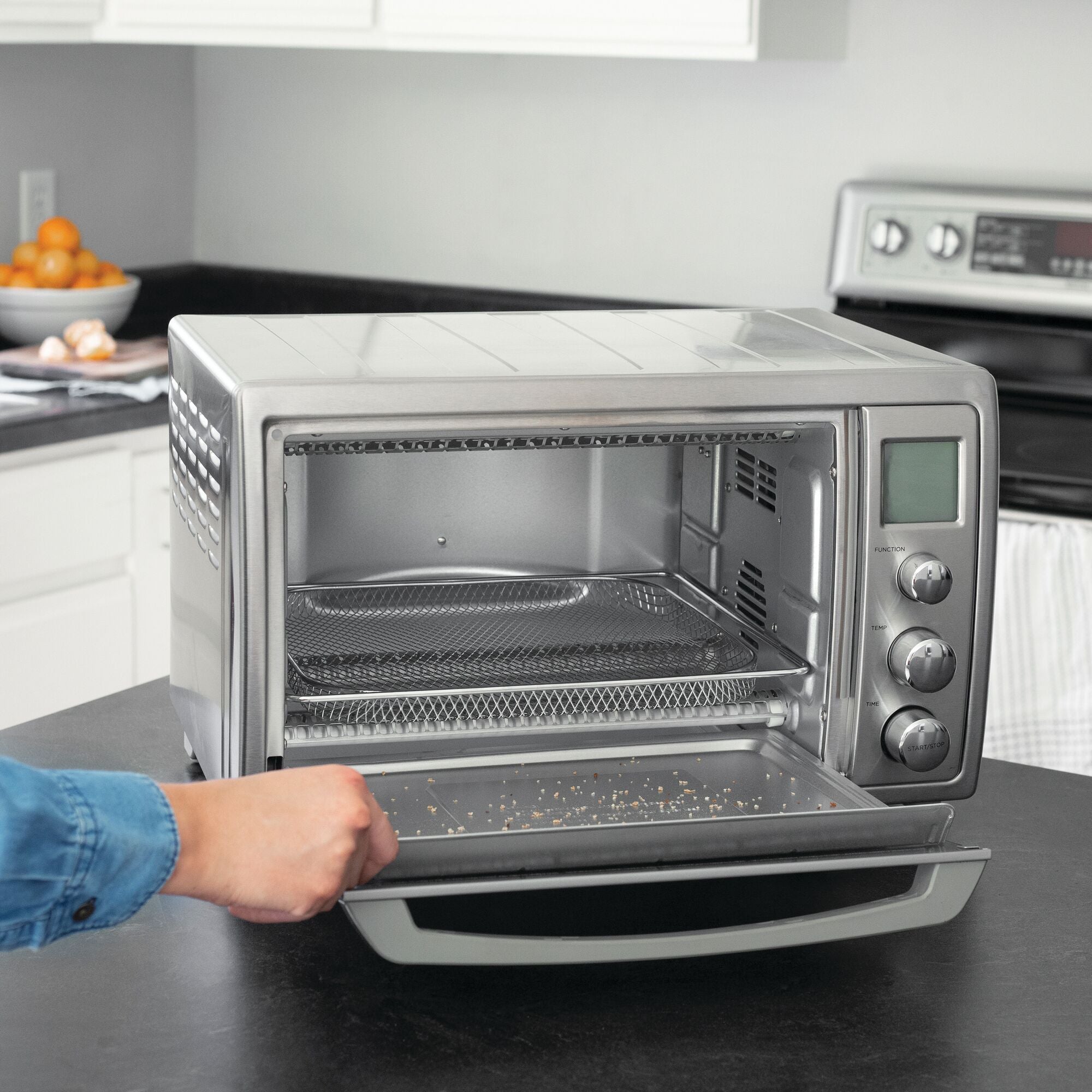 Crisp 'N Bake™ Air Fry Countertop Oven - No Preheat Needed for Fast Cooking | Perfect for Baking, Roasting & Air Frying at Home