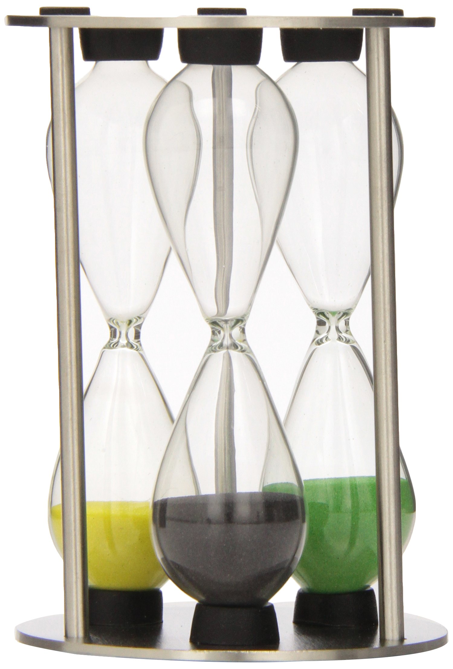 G&H Tea Services Thames Oasis 3-4-5 Minute Sand Timer for Perfect Tea Brewing - Ideal for Tea Lovers, Coffee Brewing, Cooking & Classroom Activities