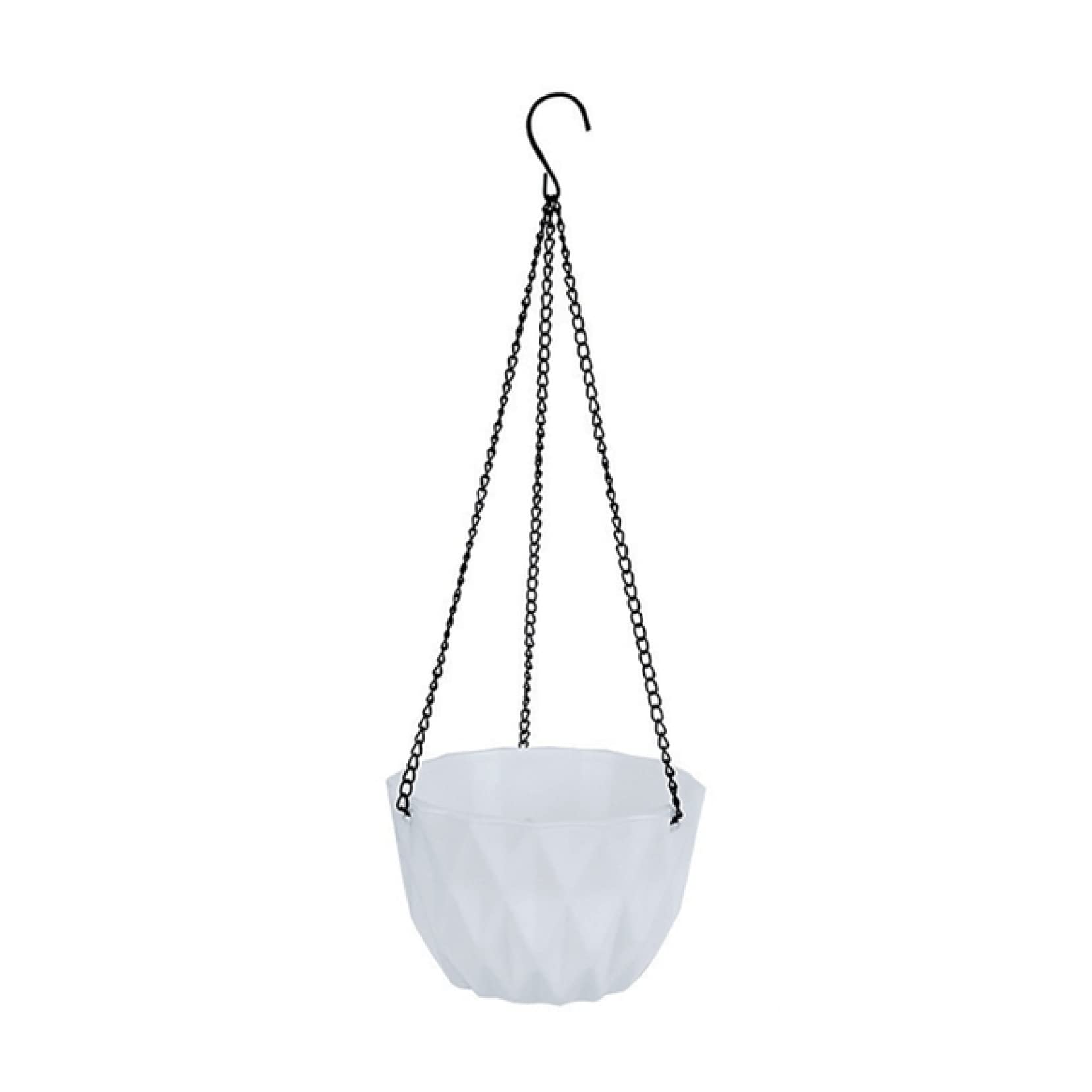 Modern Wall Hanging Planter - Indoor/Outdoor Self-Watering Flower Pot Basket with Drainage Holes - Perfect for Home, Garden, Balcony, and Patio Decor