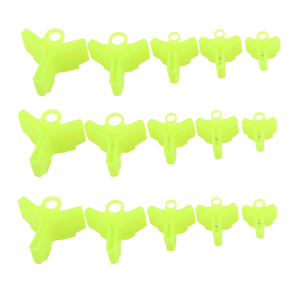 100 Pcs Fishing Treble Hook Covers - Safety Protector Caps for Fishing Hooks | Prevent Snags & Injuries - Ideal for Bass, Trout & Saltwater Fishing Gear Protection