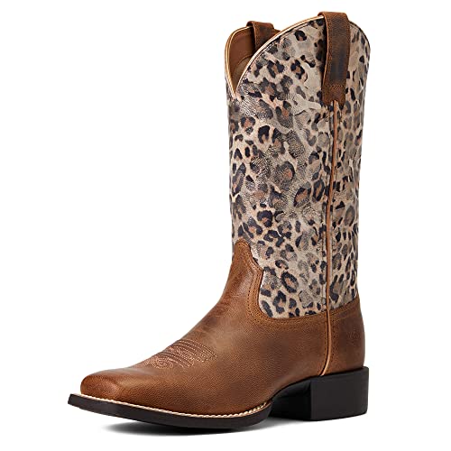 Pearl Brown/Metallic Leopard