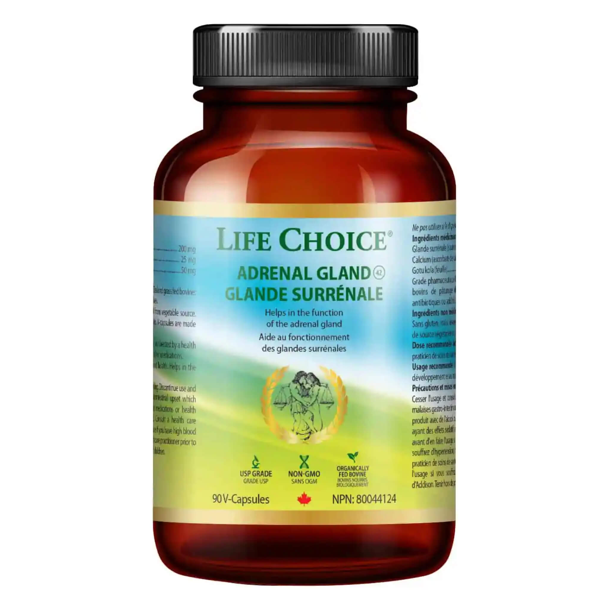 Adrenal Gland Support Supplement with 90mg Vitamin C - Boost Energy & Reduce Stress for Busy Professionals & Students