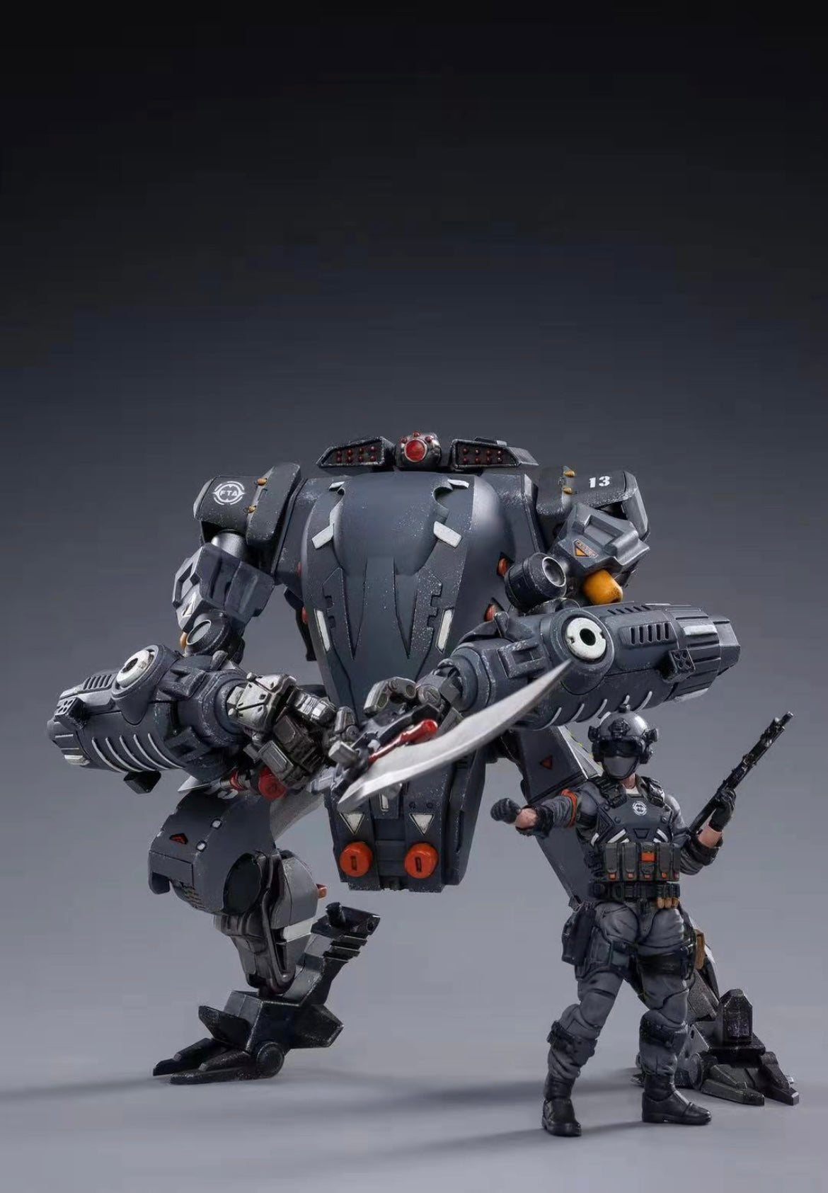 JOYTOY 1/18 Scale Firehammer NOS-02 Anime Mecha Action Figure Collectible Model - Perfect for Display, Anime Fans & Sci-Fi Collectors