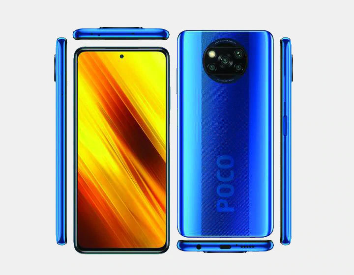Xiaomi Poco X3 Pro 256GB 8GB RAM Dual SIM Unlocked Smartphone (Blue) - High Performance Android Phone for Gaming, Streaming & Productivity