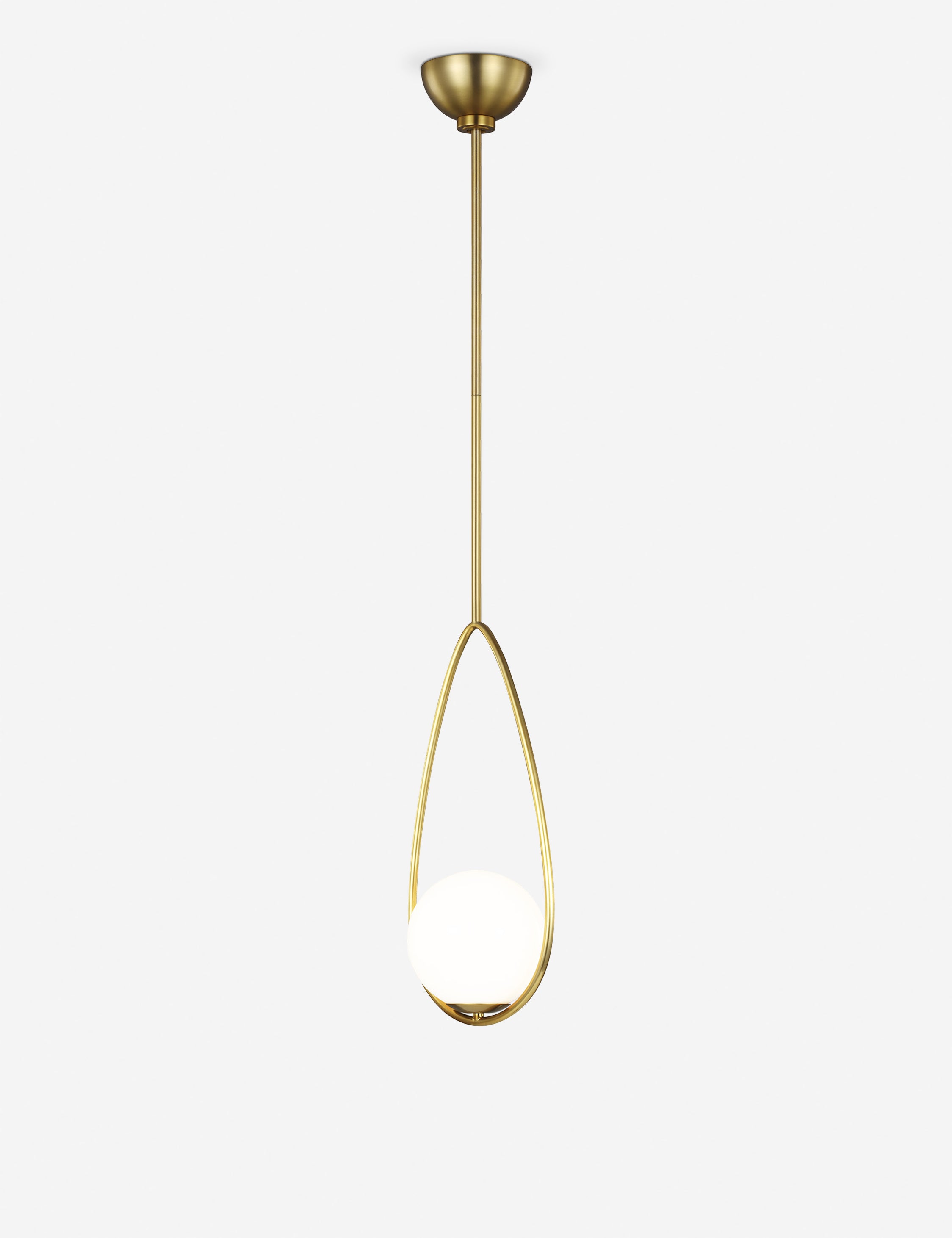 Galassia Pendant Light by AERIN - Modern Crystal Glass Ceiling Fixture for Dining Room, Kitchen Island & Bedroom Lighting