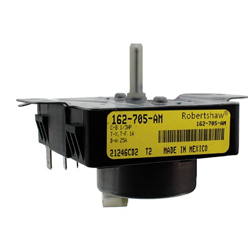 ClimaTek Dryer Timer Control Relay Replacement for Sears W10185997 - Compatible with Kenmore, Whirlpool, Maytag Dryers - Perfect for Home Laundry Room Repairs