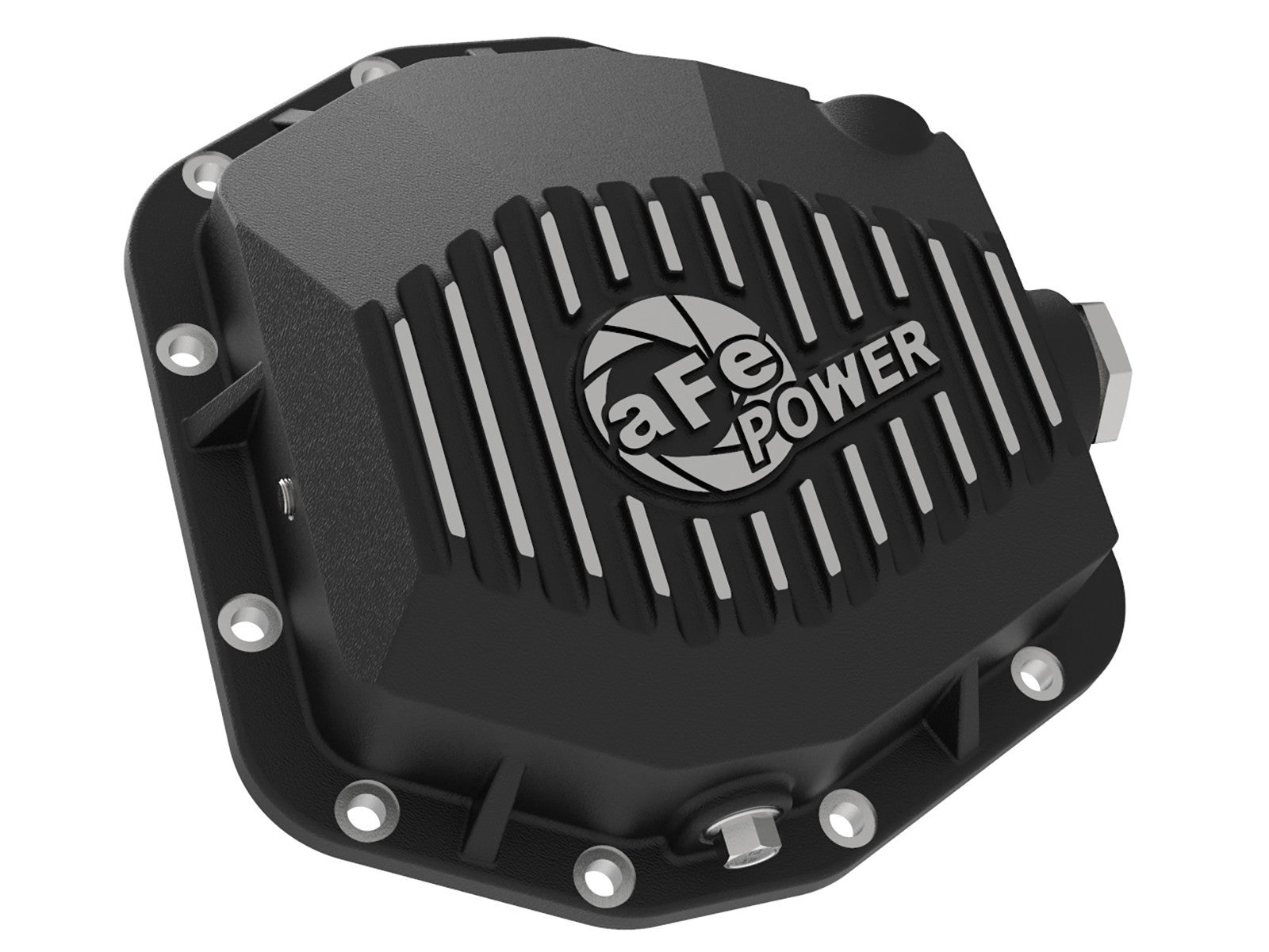 2021-2022 Ford Bronco aFe Pro Series Rear Differential Cover - Black with Machined Fins | Heavy-Duty Protection for Off-Road & Performance Driving