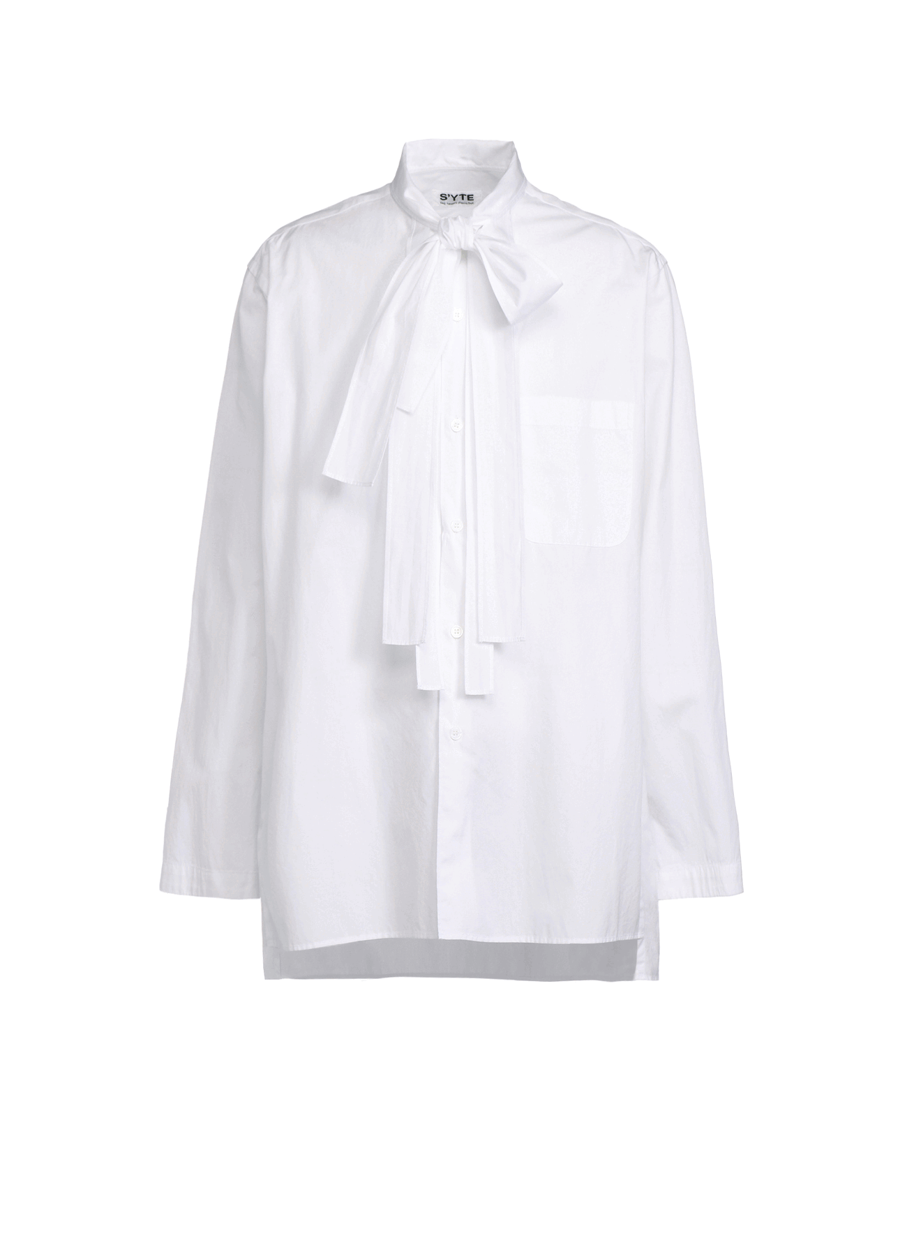 Stylish Cotton Broadcloth Bow Collar Shirt for Women - Elegant Office & Casual Wear | Perfect for Work, Dates & Special Occasions