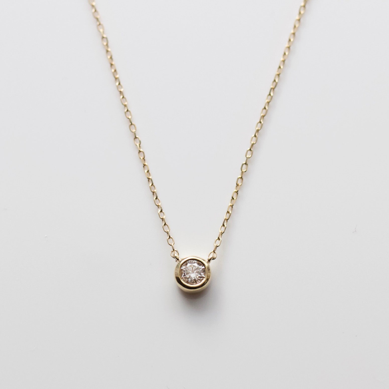 Exquisite 1 Carat Diamond Solitaire Necklace - 14K White Gold Pendant for Women - Perfect for Weddings, Anniversaries & Special Occasions