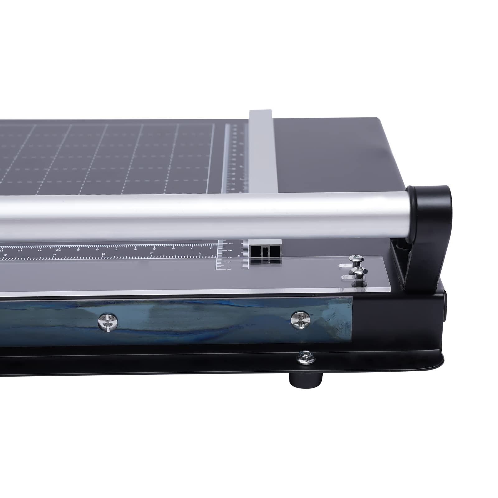 24 Inch Manual Rotary Paper Trimmer - Precision Cutter for Photo Paper, Film, Art Card Stock & Labels | Perfect for Scrapbooking, Crafting & Office Use