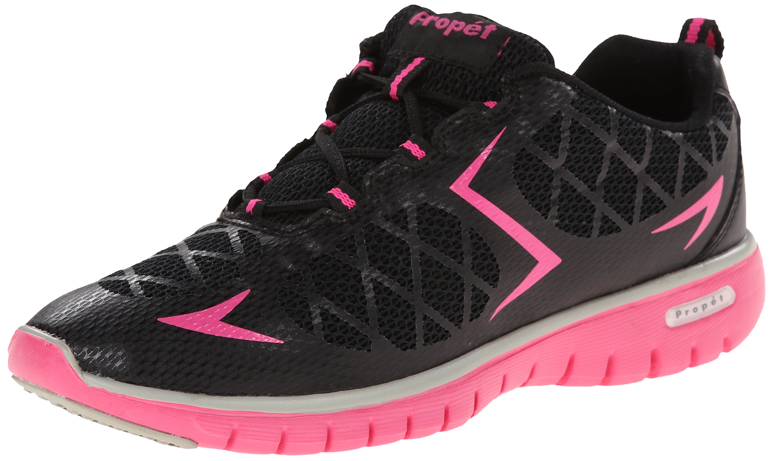 Propet Women's Travel Sport Sneakers - Lightweight Walking Shoes for Women with Arch Support | Comfortable Athletic Shoes for Travel, Hiking & Everyday Wear