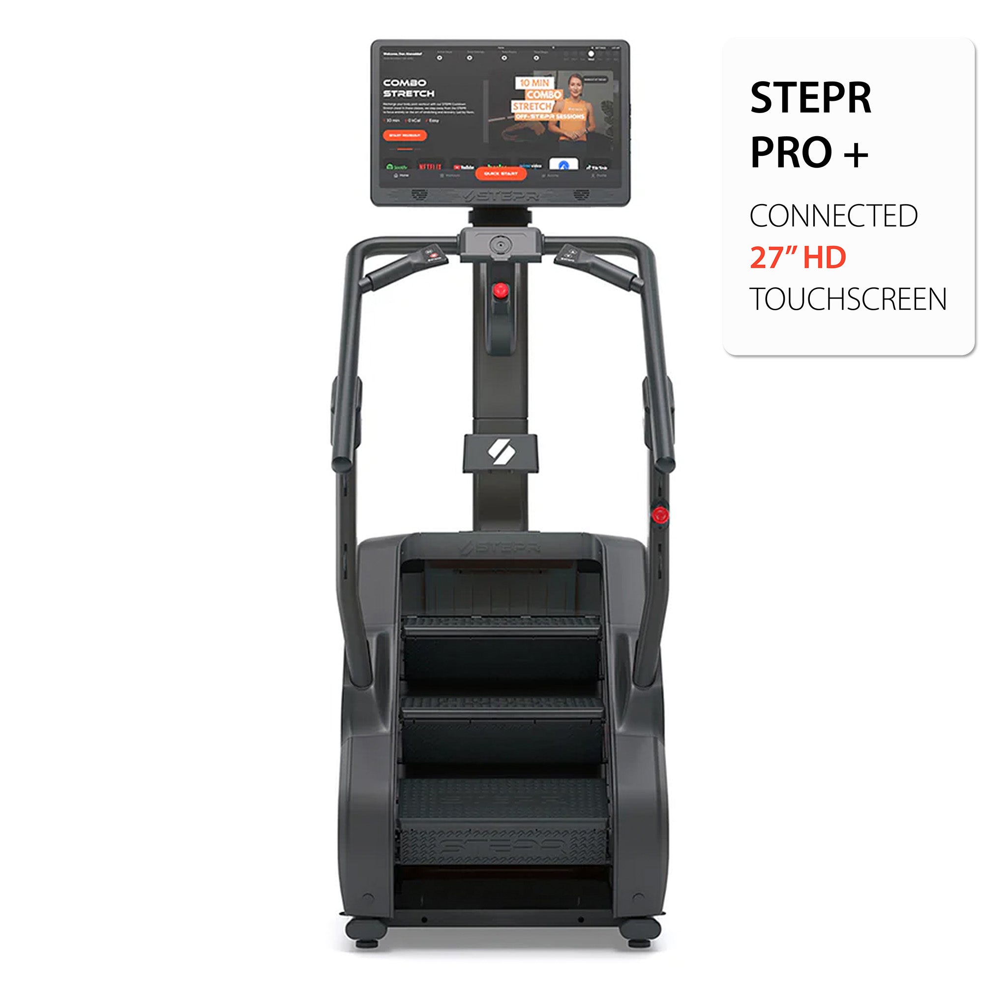 STEPR PRO Stair Climber - Portable & Foldable Stepper Machine for Home Workout - Perfect for Cardio, Leg & Glute Training - Ideal for Small Spaces & Apartment Fitness