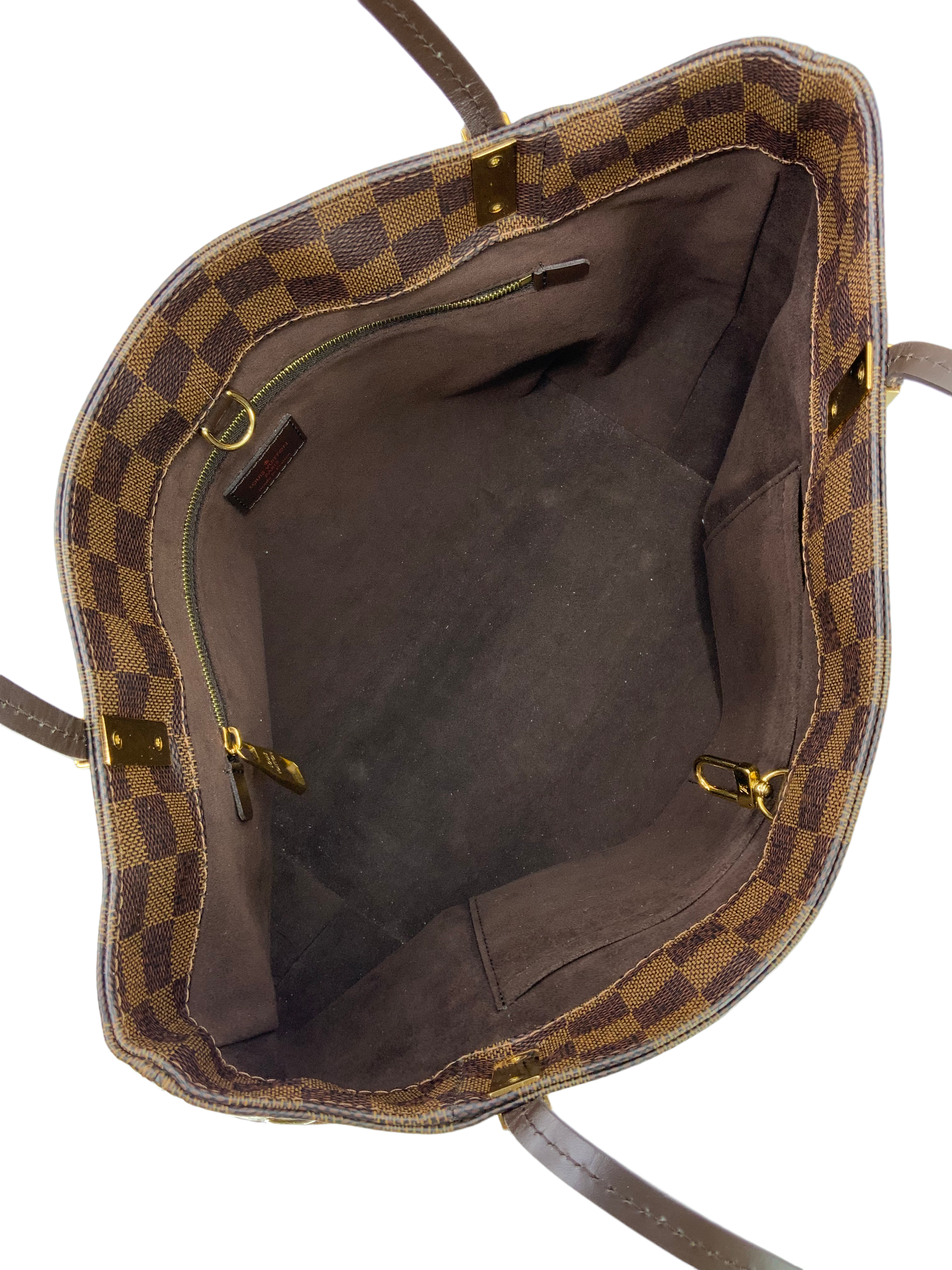 Authentic Louis Vuitton Damier Ebene Marylebone PM Crossbody Bag - Luxury Leather Handbag for Women, Perfect for Work, Travel & Everyday Use