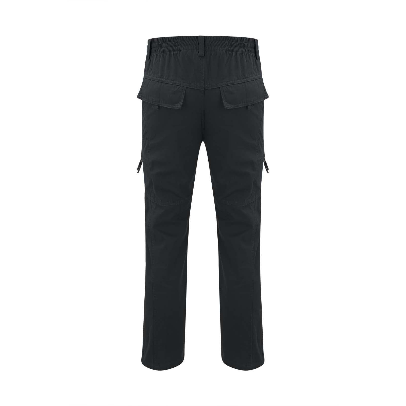 VaiKanhai Men's Linen Trousers - Casual Baggy Fit Pants with Pockets, Streetwear Dungarees for Everyday Wear | Perfect for Summer Outfits, Beach Vacations & Evening Events