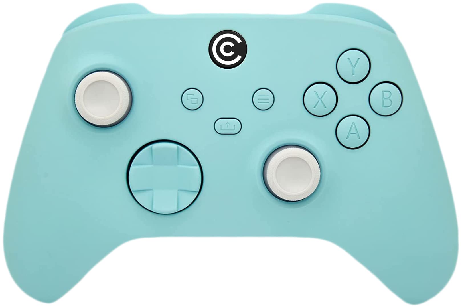 Custom Wireless Gaming Controller for PC, Windows, Xbox Series X/S & Xbox One - Multiple Stylish Designs (Baby Blue with Blue Accents) - Perfect for Competitive Gaming & Casual Play