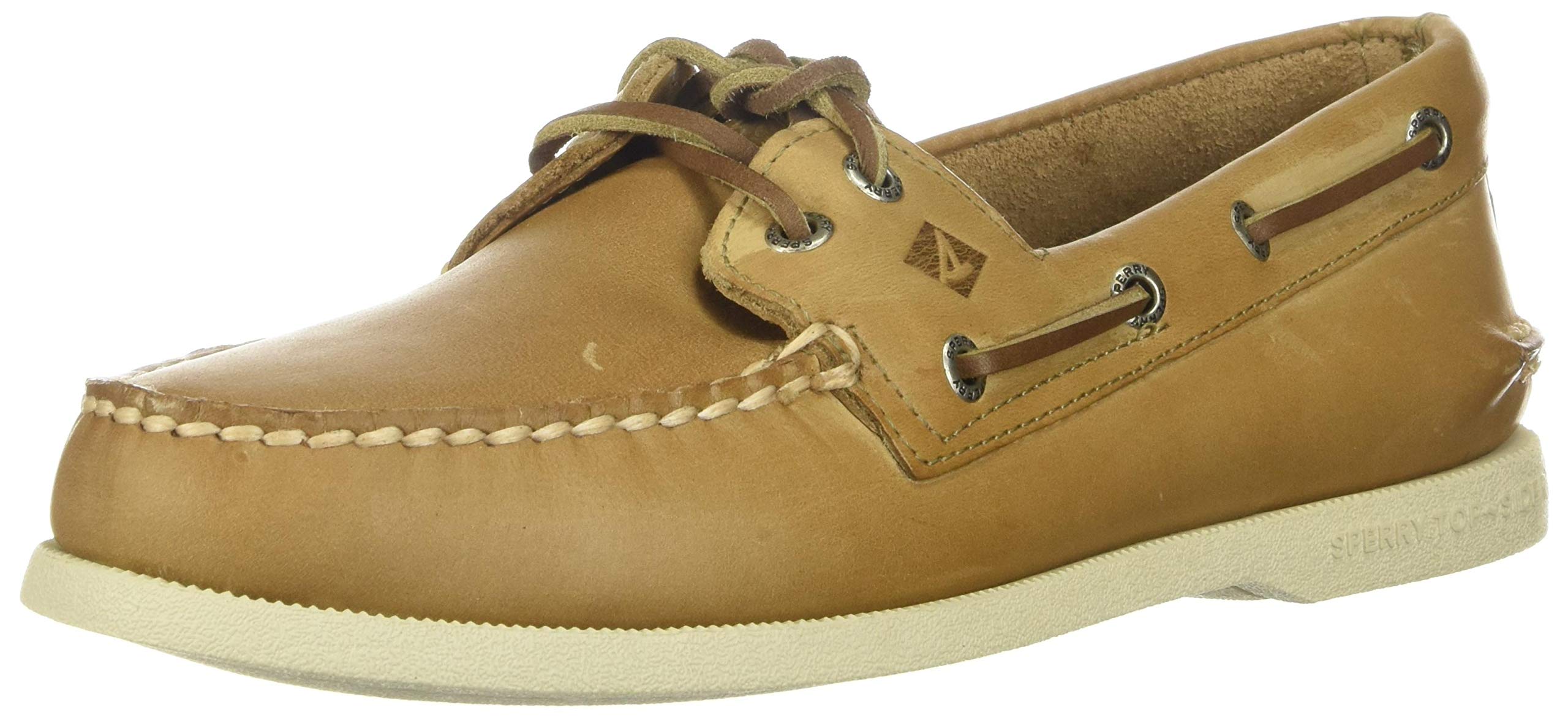 Sperry Men's Authentic Original 2-Eye Boat Shoe - Classic Leather Deck Shoes for Men | Non-Slip Sole | Perfect for Sailing, Boating & Casual Wear