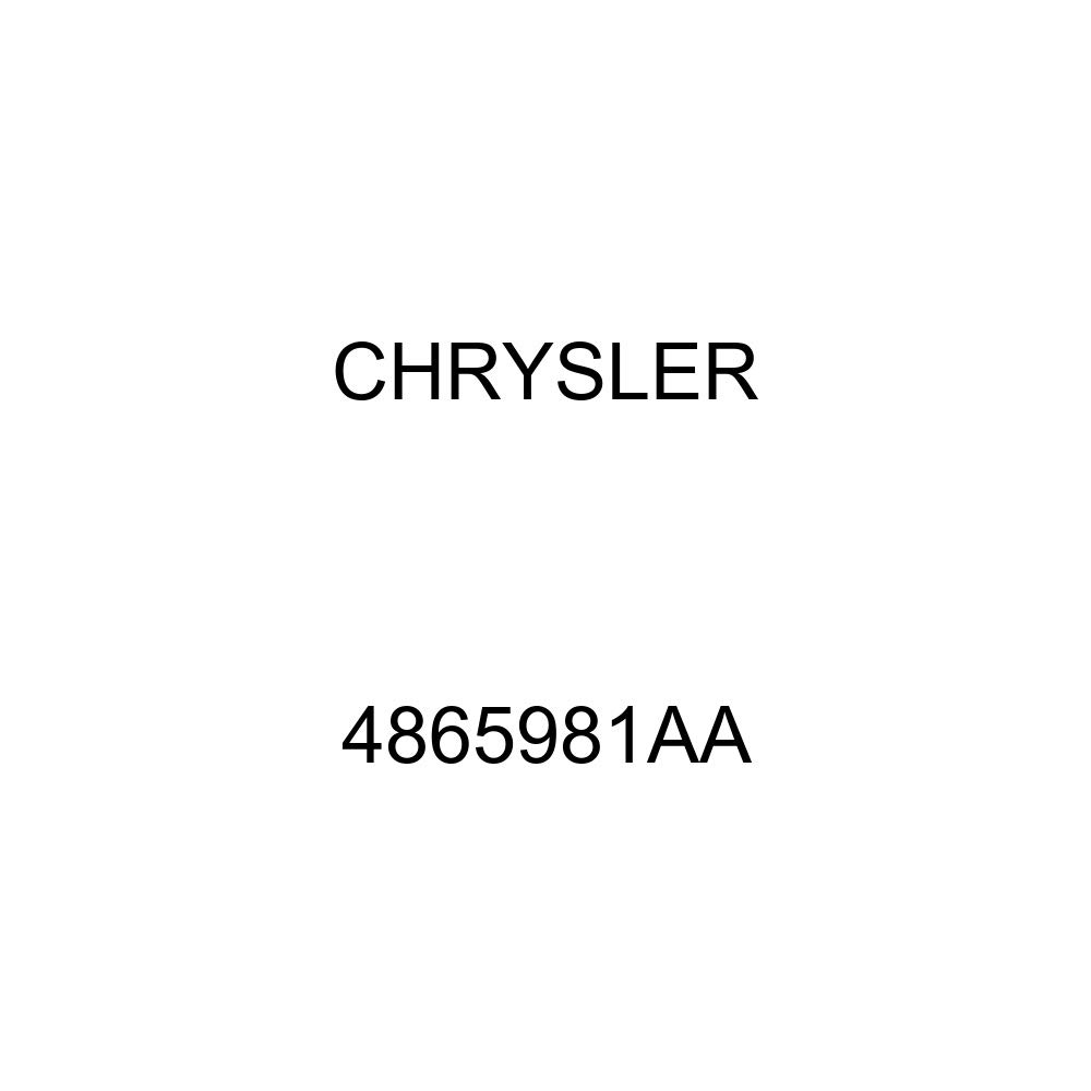 Genuine Chrysler 4865981AA Trunk Lid - OEM Replacement Part for Sedans & Hatchbacks | Perfect for Car Repairs & Maintenance