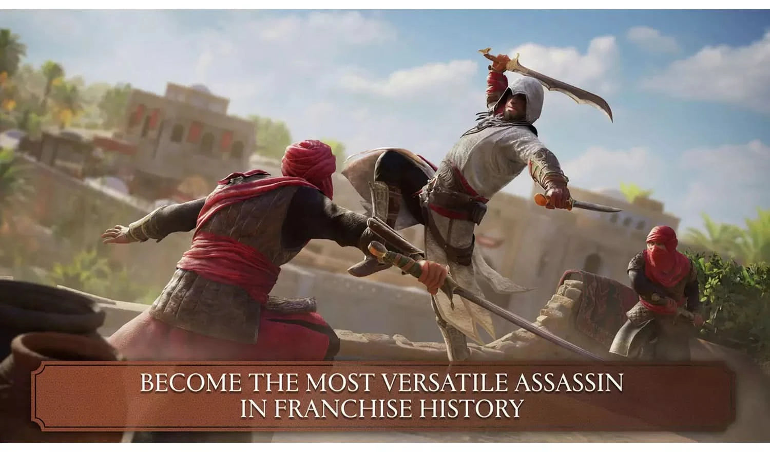 Assassin's Creed Mirage PS4 Game - Action Adventure Video Game for PlayStation 4 | Perfect for Open-World Gaming & Historical Fantasy Fans