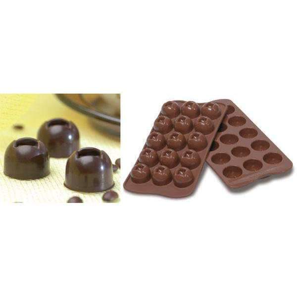Premium Silikomart Imperial Chocolate Silicone Mold - Professional Baking Mold for Chocolate, Candy, Desserts - Perfect for Home Bakers & Pastry Chefs (Birthday, Wedding, Party Treats)