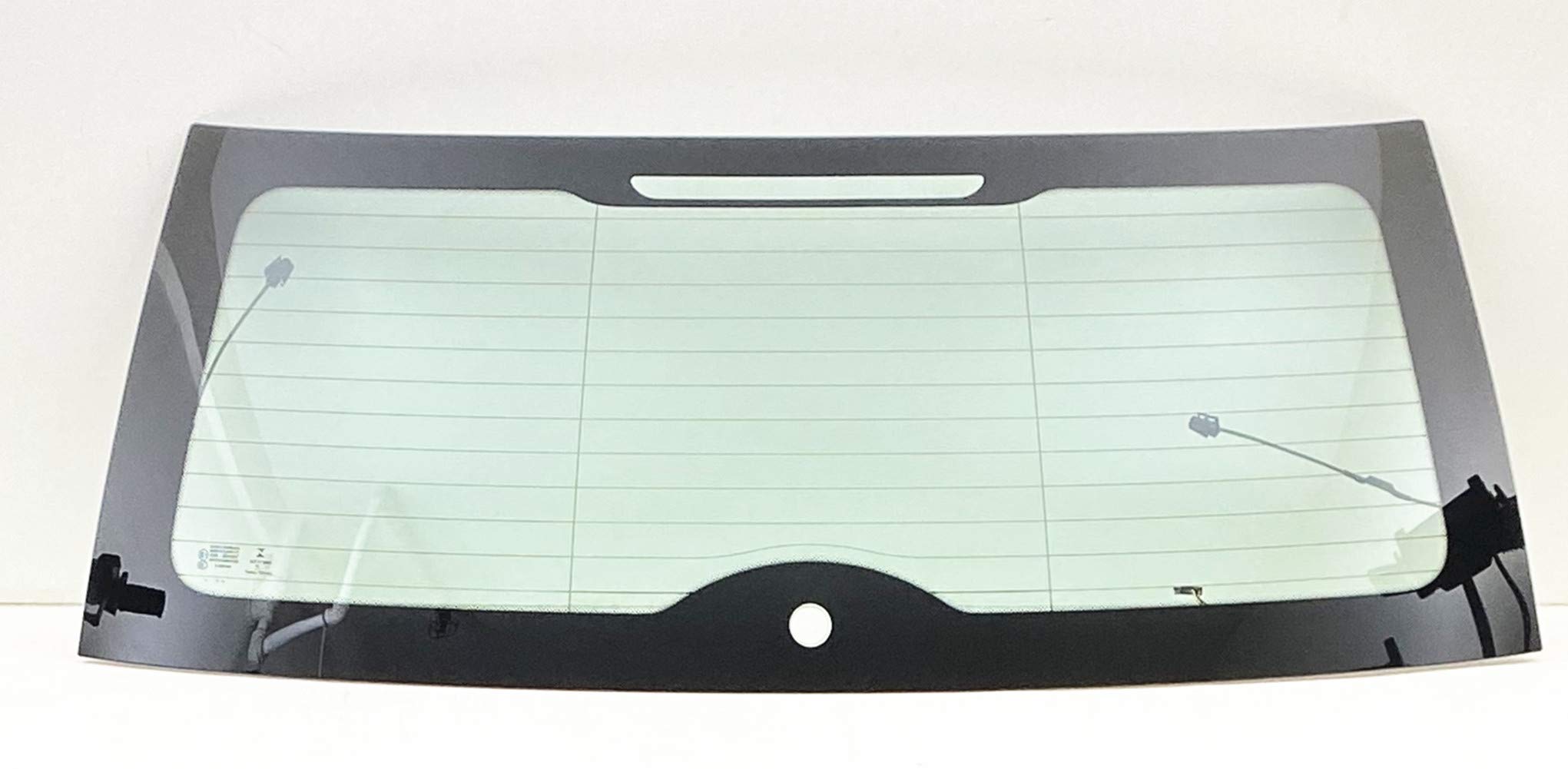 Heated Rear Window Glass with 3 Connector Leads for Mini Cooper 2-Door Hatchback (2007-2011) - Defrost & Clear Fog for Winter Driving Safety