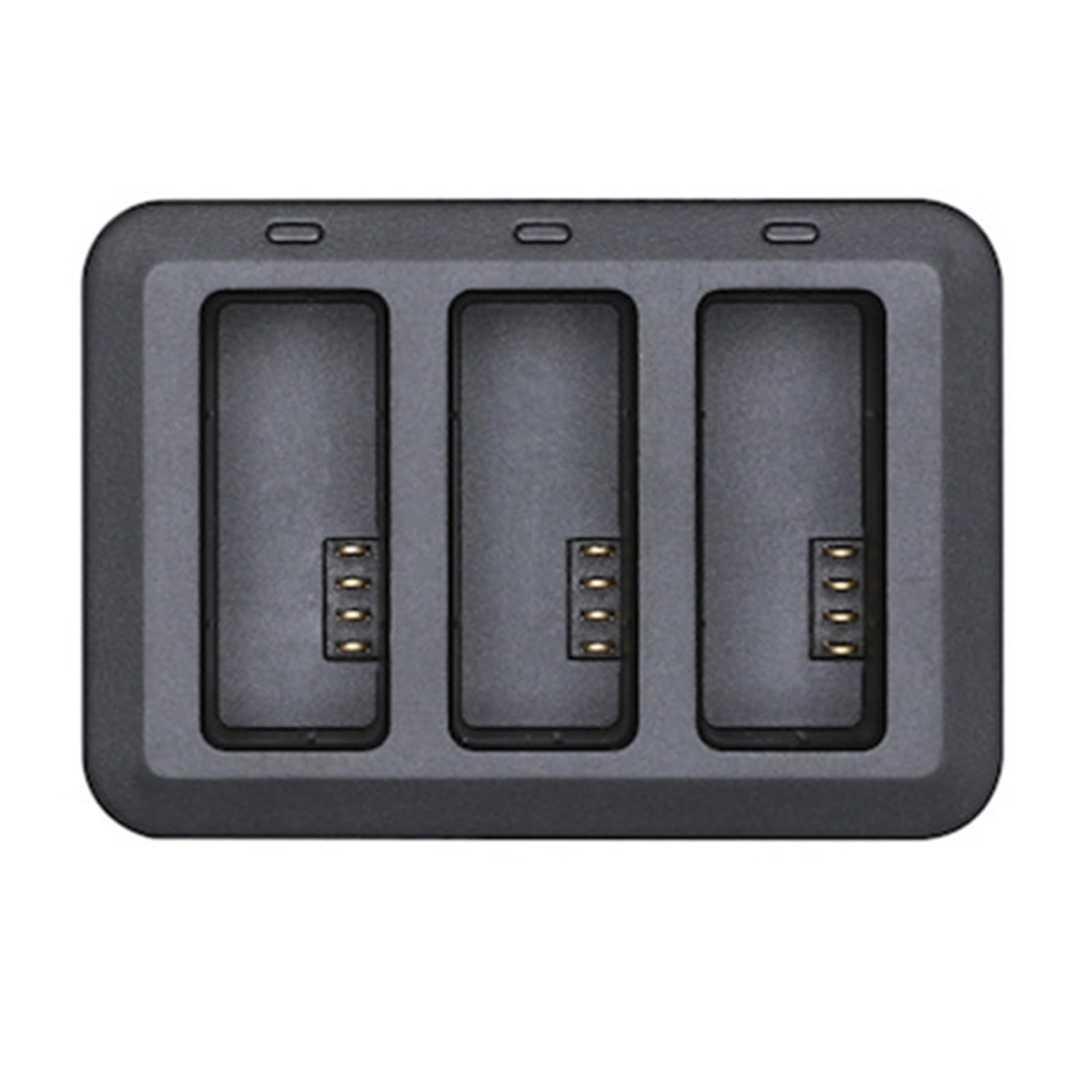 3-Port Smart Battery Charging Station - Triple Battery Adapter for Drones, Cameras & RC Devices | Fast Charging & Overload Protection