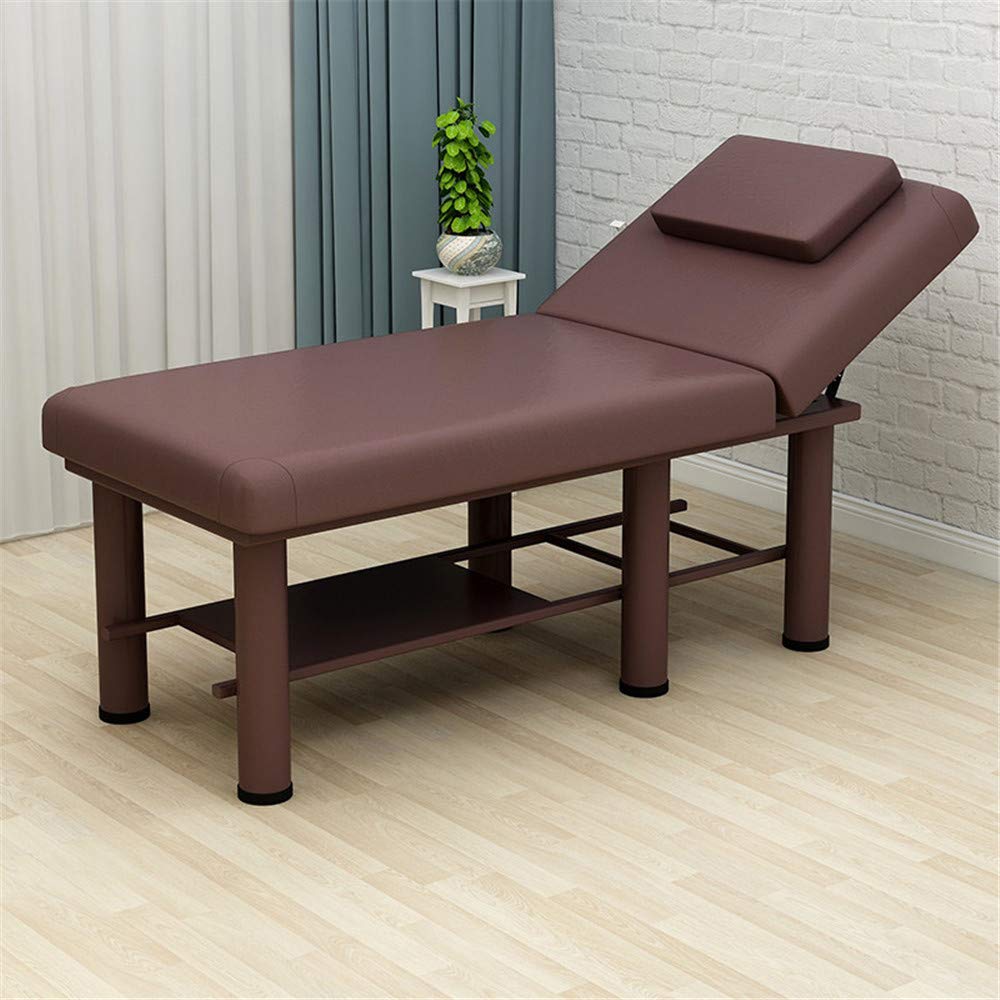 Portable Massage Bed & Facial Salon Spa Table - Adjustable Tattoo Bed with Heavy Duty Metal Legs for Home, Office & Living Room | Perfect for Massage Therapy, Facial Treatments & Tattoo Sessions
