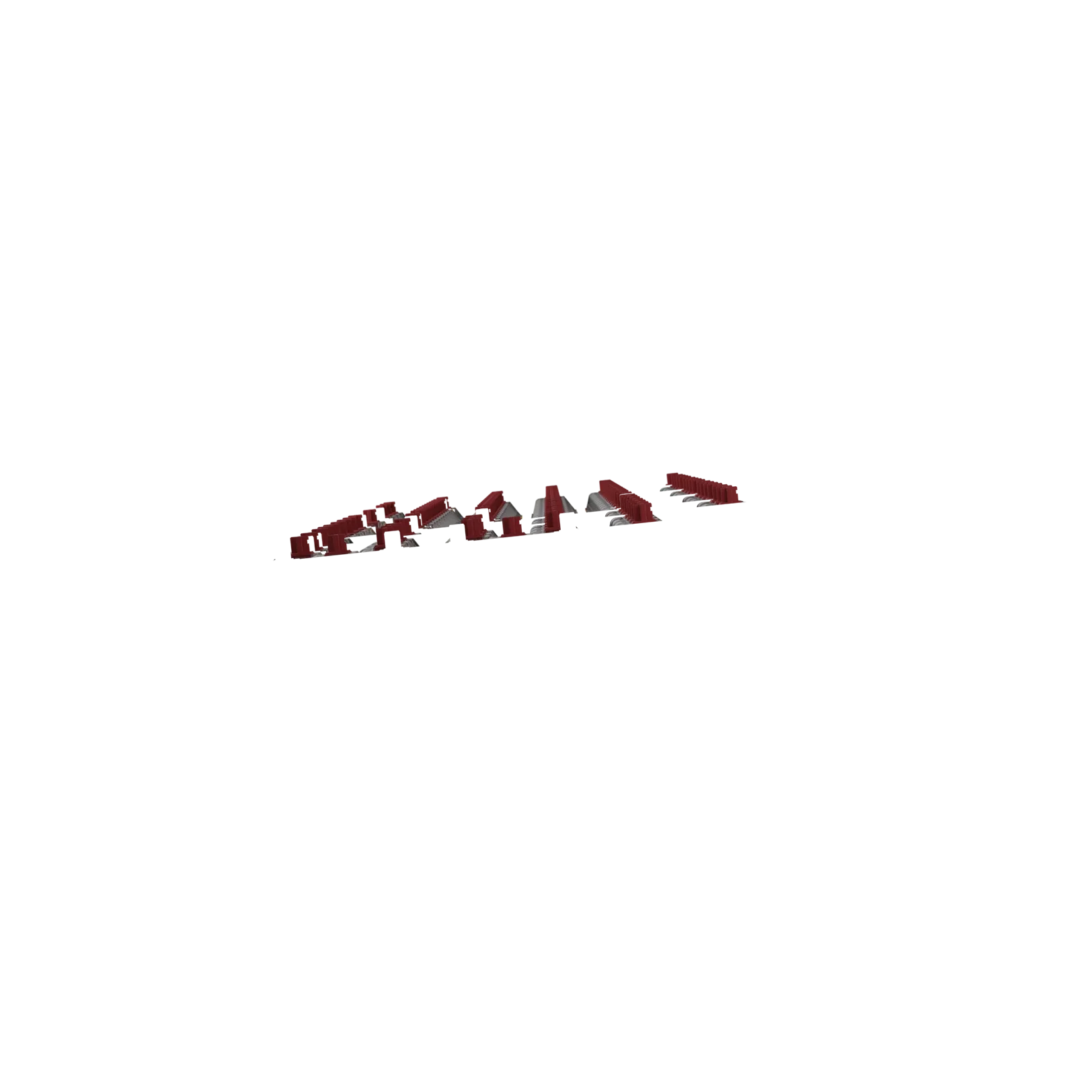 Glorious Fox Heavy MX 100 ANSI Mechanical Keyboard Switches - Smooth Linear Switches for Gaming, Typing & Office Use