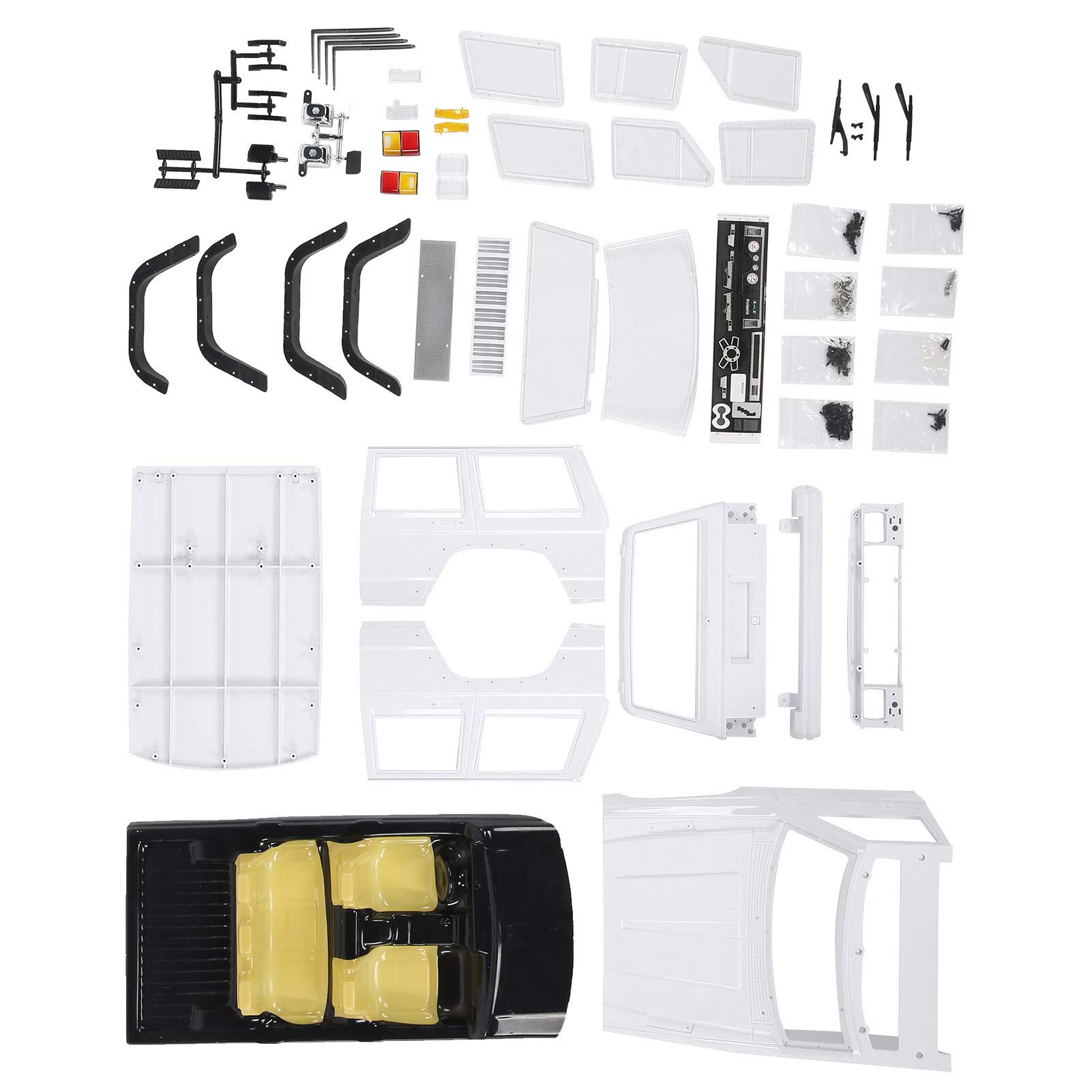 Premium 1/10 Scale RC Car Body Shell - 313mm (12.3