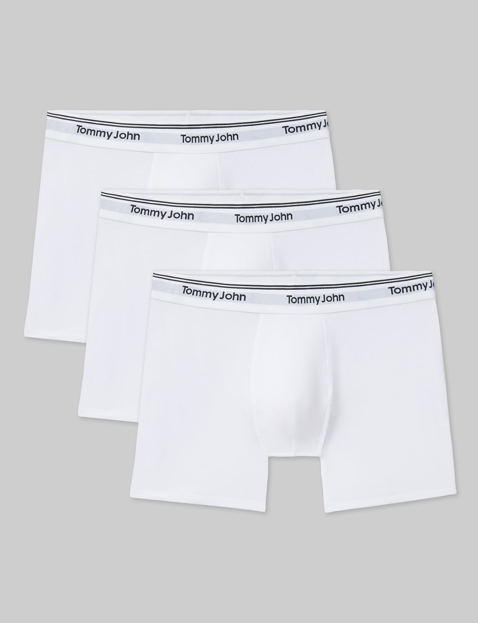 Premium Cotton Boxer Briefs for Men - 3 Pack Soft Breathable Underwear - Comfortable for Daily Wear, Workout & Sleep