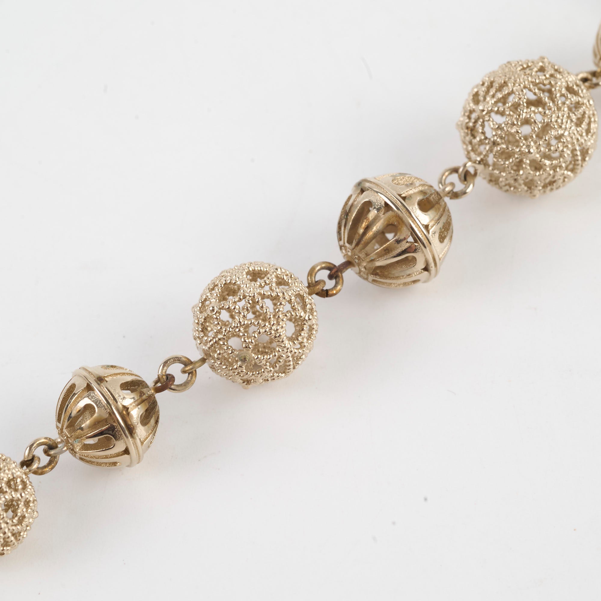 Chanel Round Beaded Bracelet for Women - Luxury Pearl & Crystal Cuff Bangle - Perfect for Parties, Weddings & Special Occasions