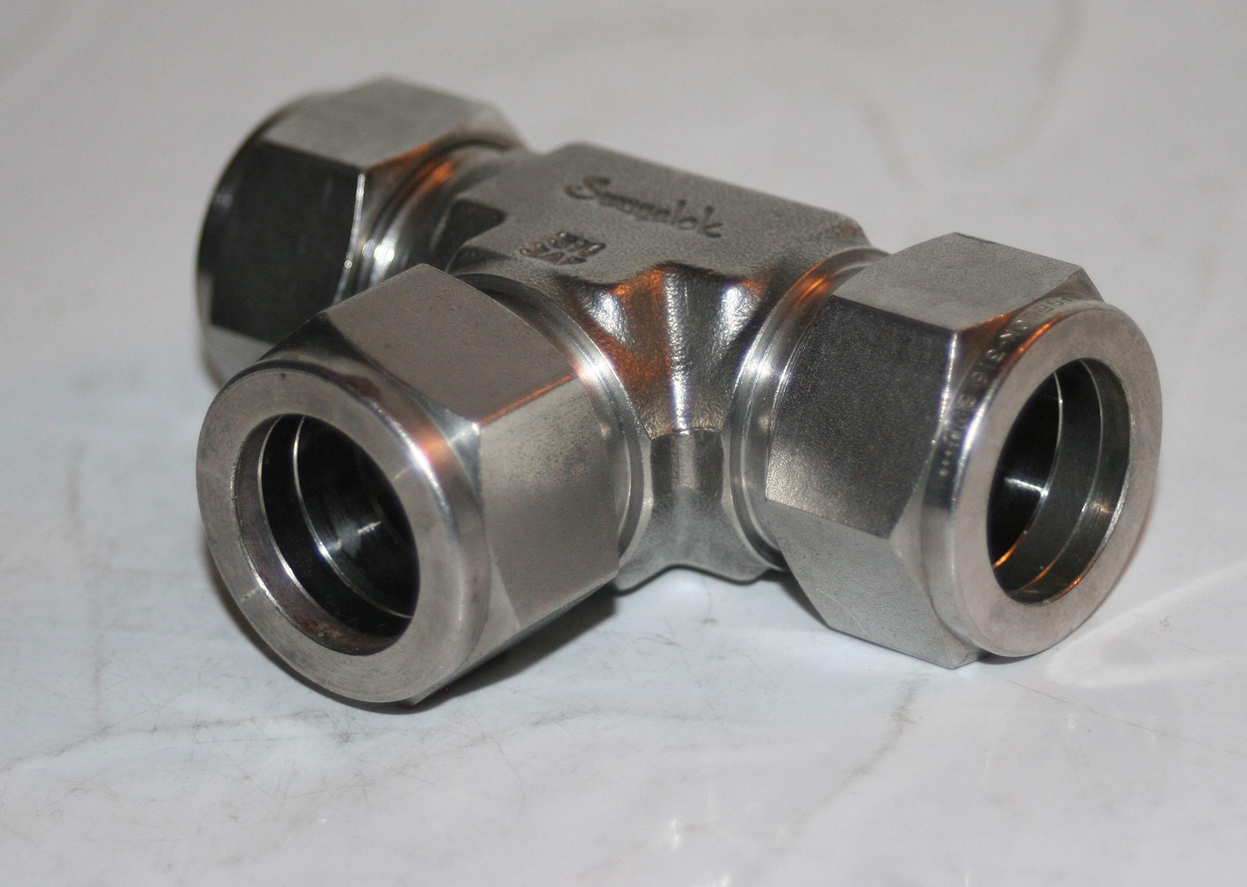 Swagelok 316 Stainless Steel Reducing Union Tee Fitting - 3/4