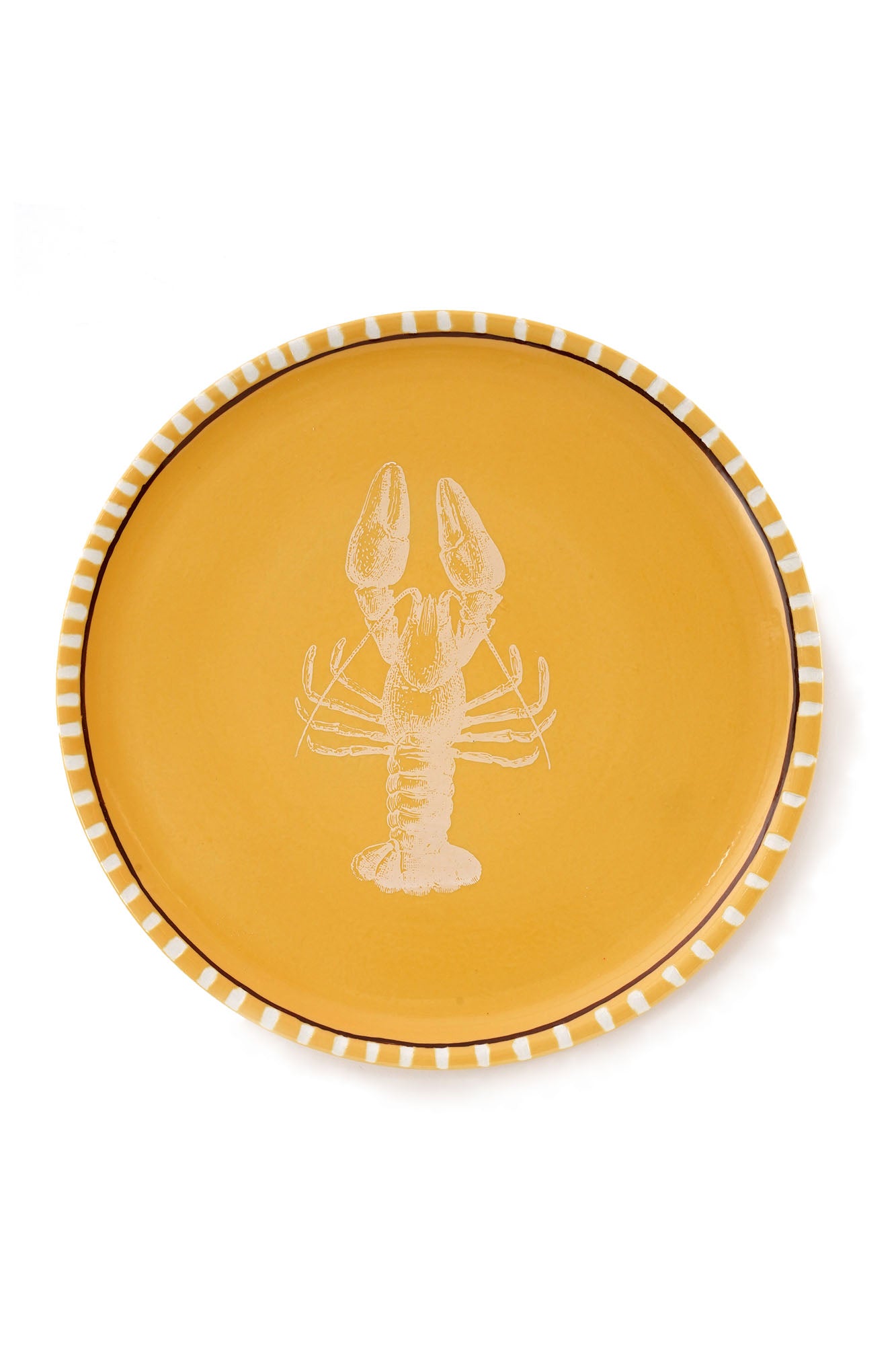 Premium Lobster Dinner Plates - Elegant Porcelain Dishware Set for Fine Dining & Seafood Meals - Perfect for Restaurants, Dinner Parties & Special Occasions