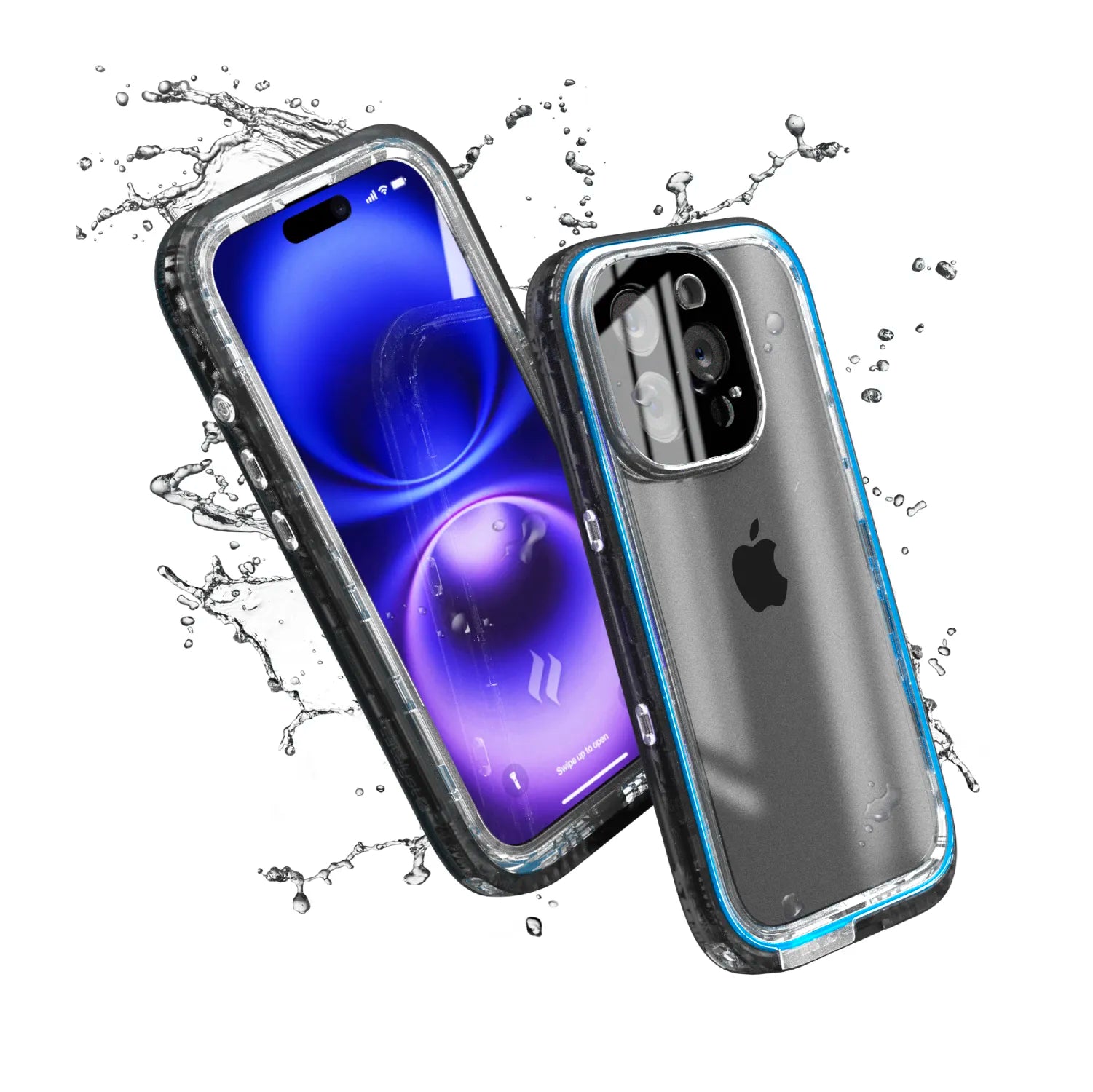 iPhone 16 Pro Waterproof Case - Shockproof, Dustproof & Full-Body Protection for Swimming, Hiking & Outdoor Adventures