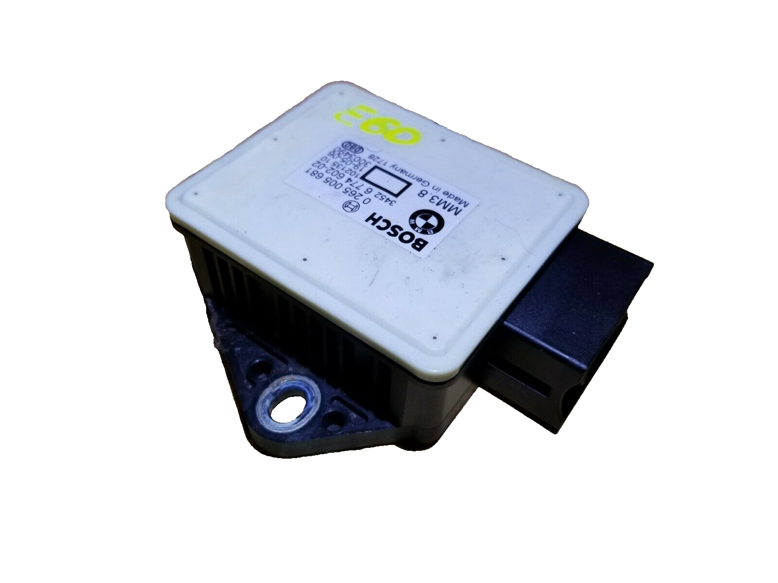 2004-2007 BMW 530xi E60 OEM Yaw Rate Sensor 6774602 - Genuine Replacement Part for Enhanced Vehicle Stability Control | Perfect for Drifting, Track Days & Winter Driving Safety