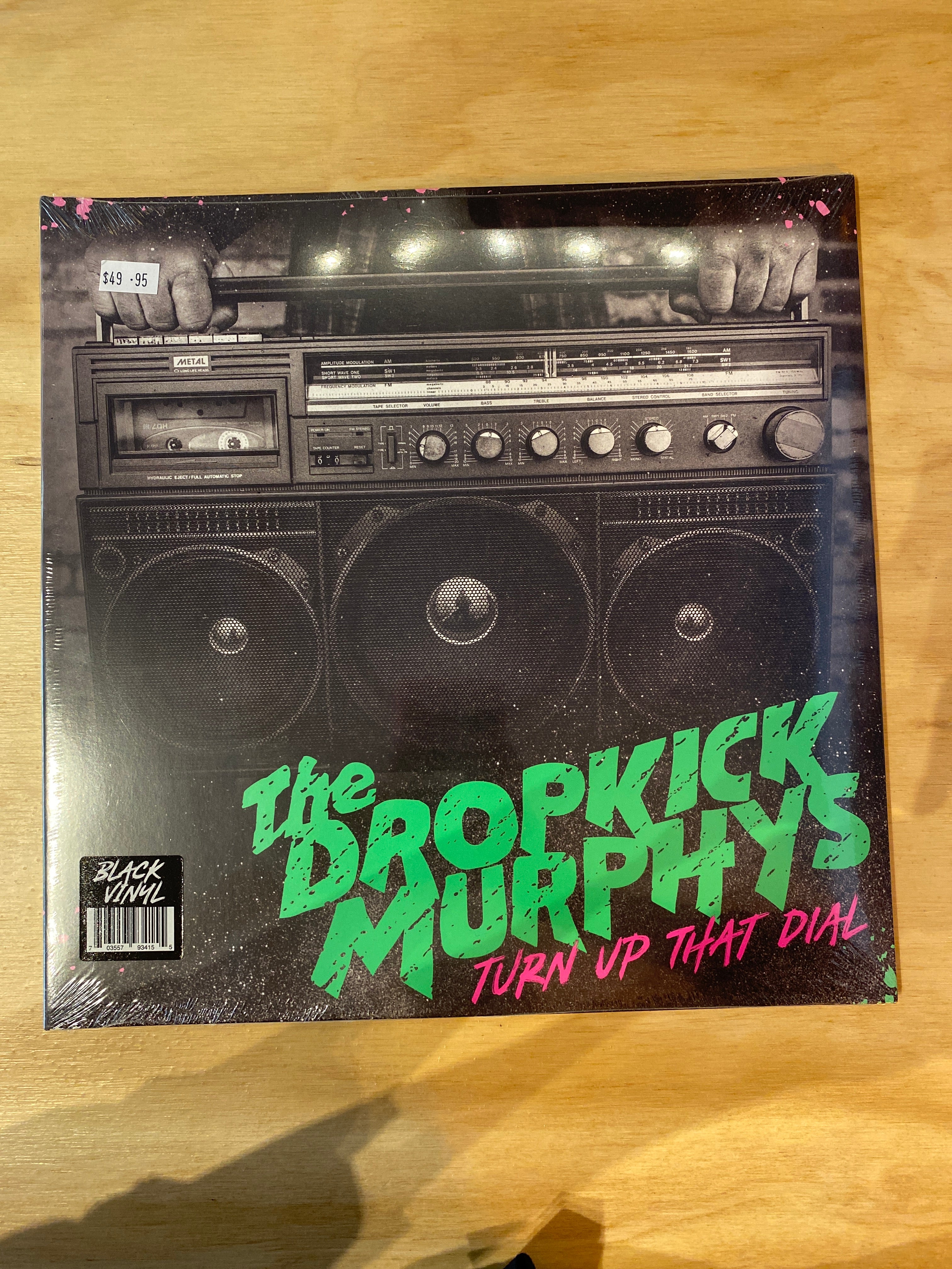 Dropkick Murphys - Turn Up That Dial Vinyl LP Record | Punk Rock Music for Parties, Workouts & Irish Pub Nights
