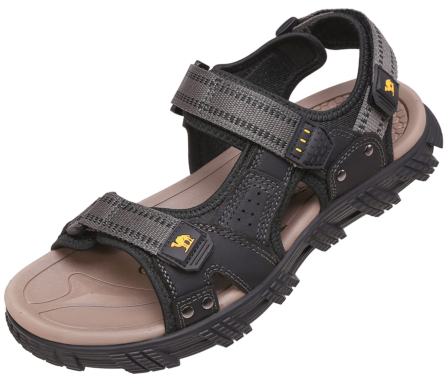 CAMEL CROWN Men's Waterproof Hiking Sandals - Anti-Slip Outdoor Shoes for Hiking & Water Sports