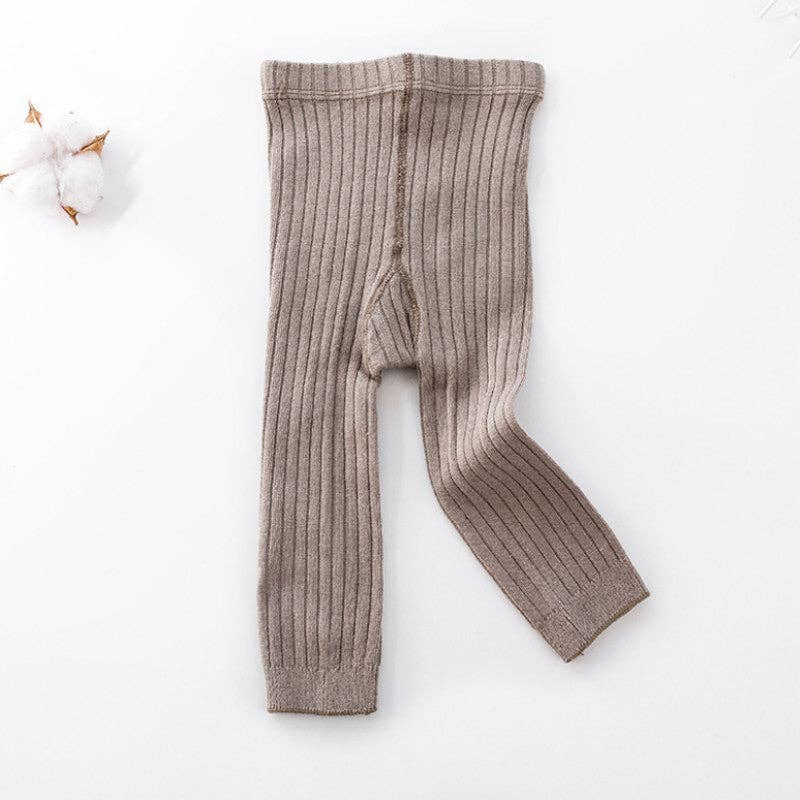 Baby Girl Tights - Soft Cotton Stretchable Leggings for Toddlers & Infants | Perfect for Playtime, Daycare & Family Outfits