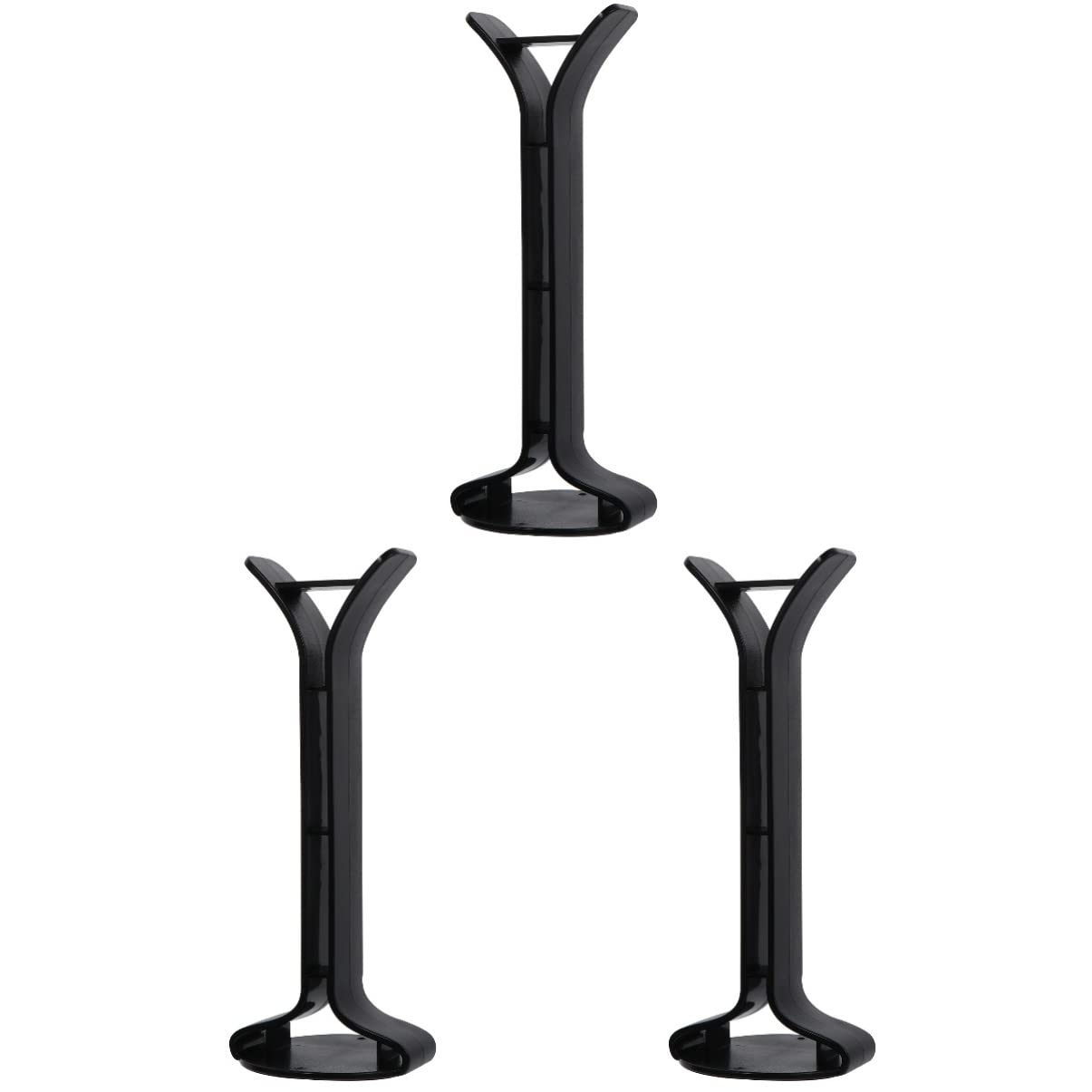 Gatuida 3-Pack Headphone Stand Holder - Premium Headset Display Rack for Desk, Gaming, Office & Home Organization - Perfect for Gamers, Streamers & Audiophiles