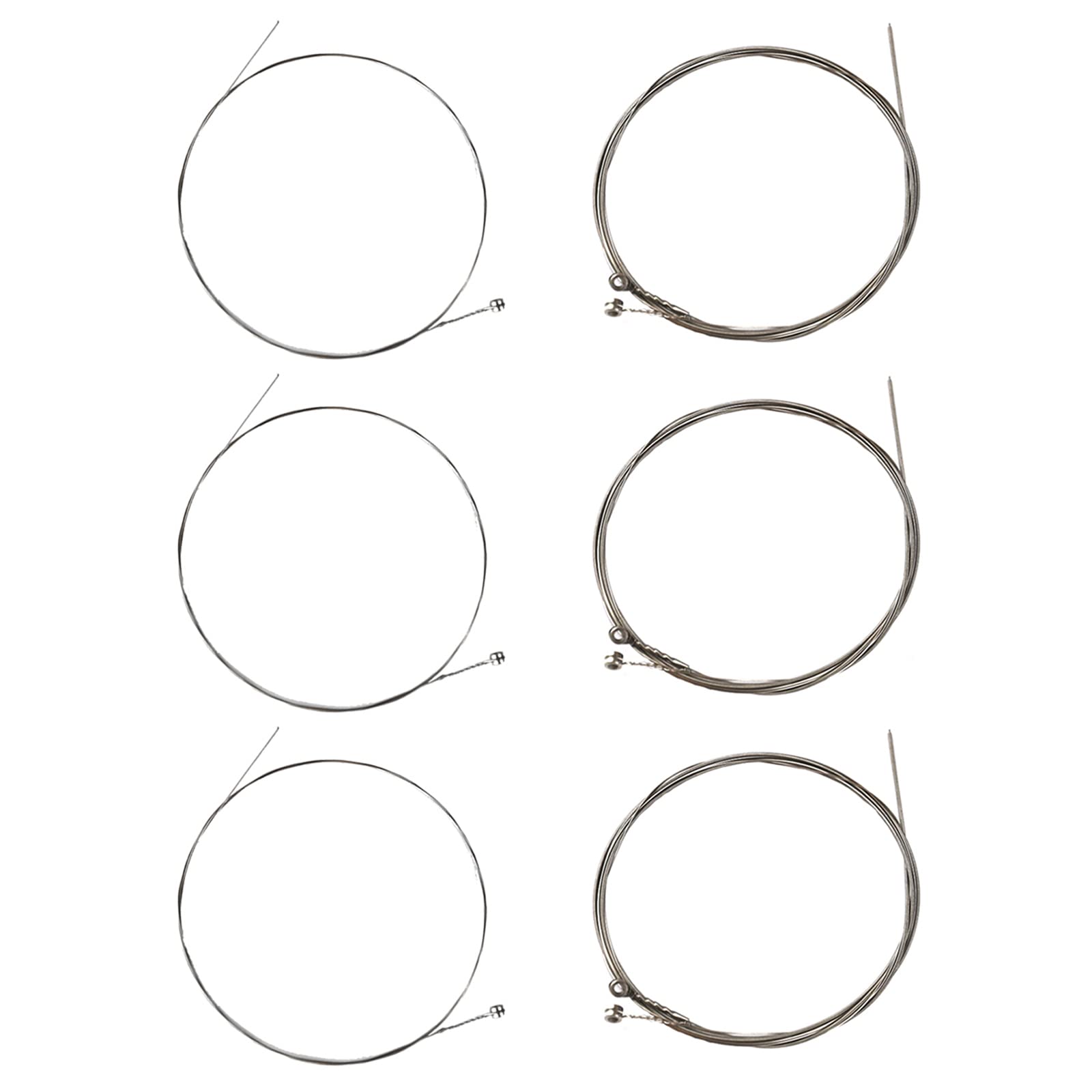 6Pcs Yootones Electric Guitar High E Strings 009 Gauges Light Tension - Replacement Strings for Electric Guitar with Clear & Beautiful Tone (Silver) - Perfect for Rock, Blues & Studio Recording