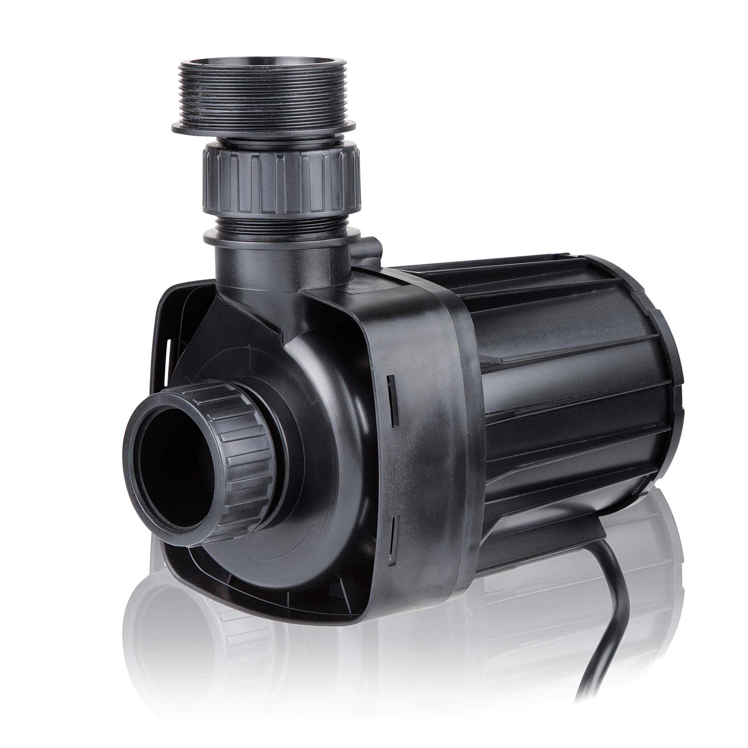 Alpine Corporation 5400GPH Energy Efficient Submersible Pond Pump with Digital Controller & 33ft Power Cord - Ideal for Garden Ponds, Waterfalls & Fountain Decorations